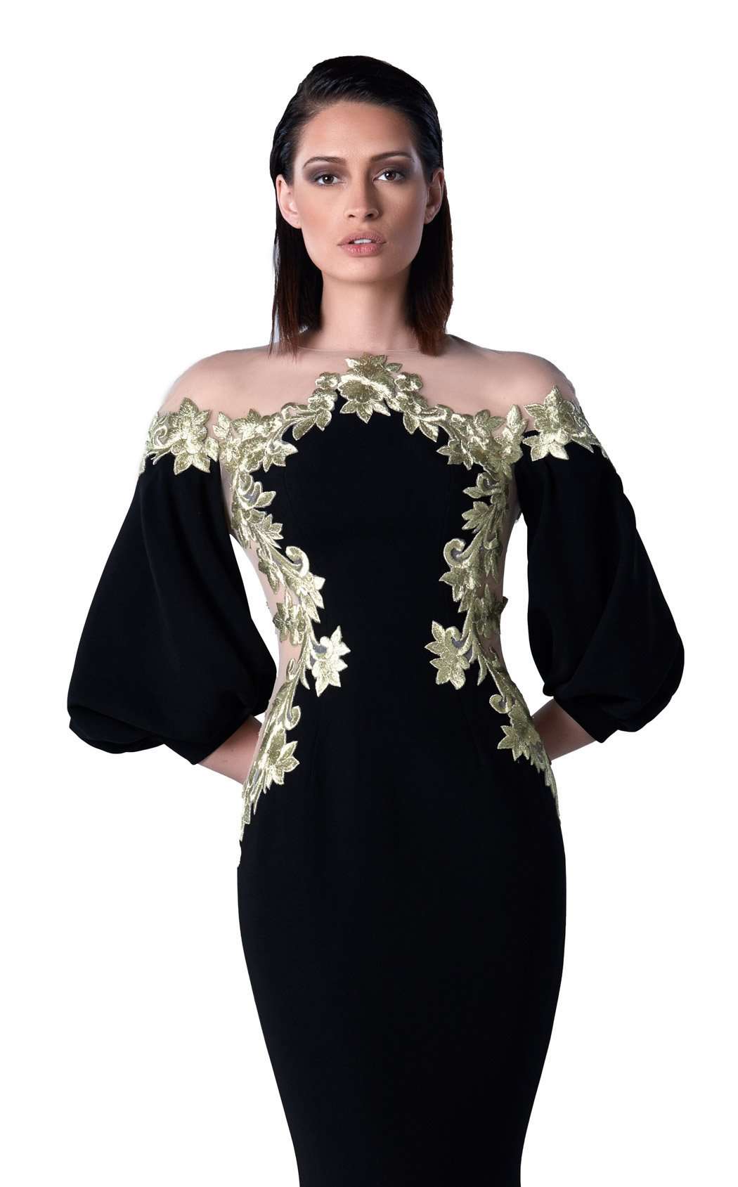 Edward Arsouni Couture FW0431 Dress - Image 2