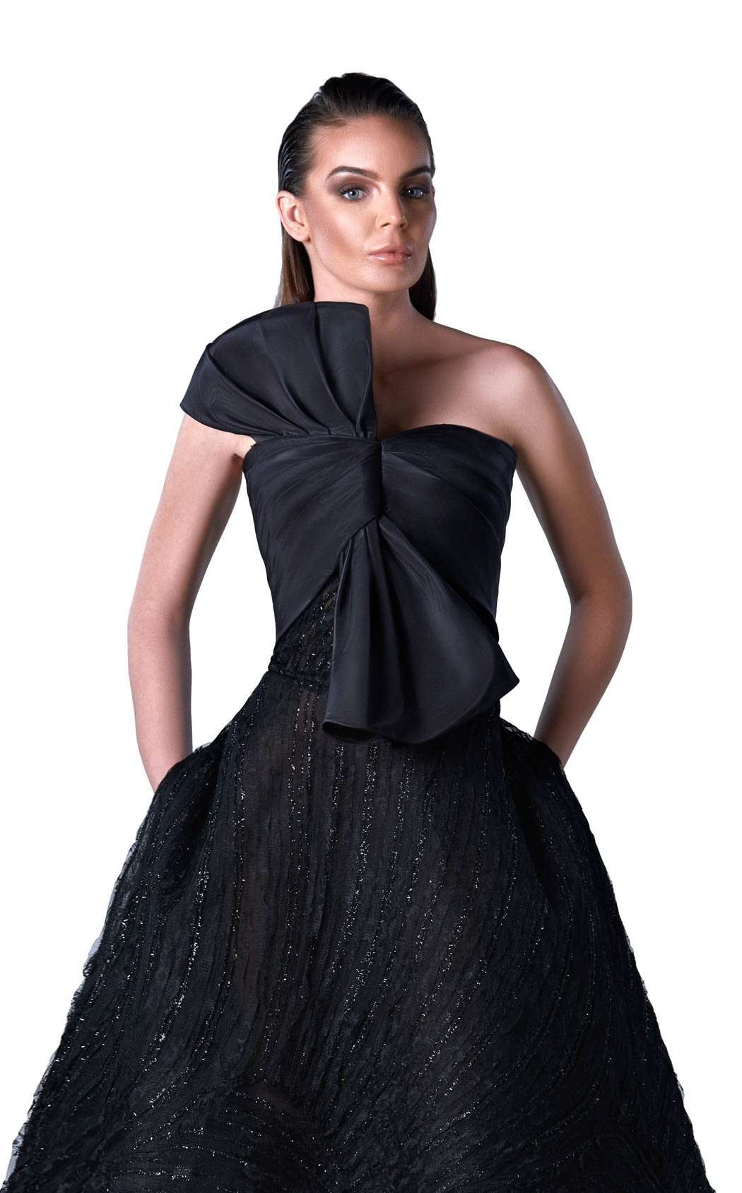 Edward Arsouni Couture FW0436 Dress - Image 2