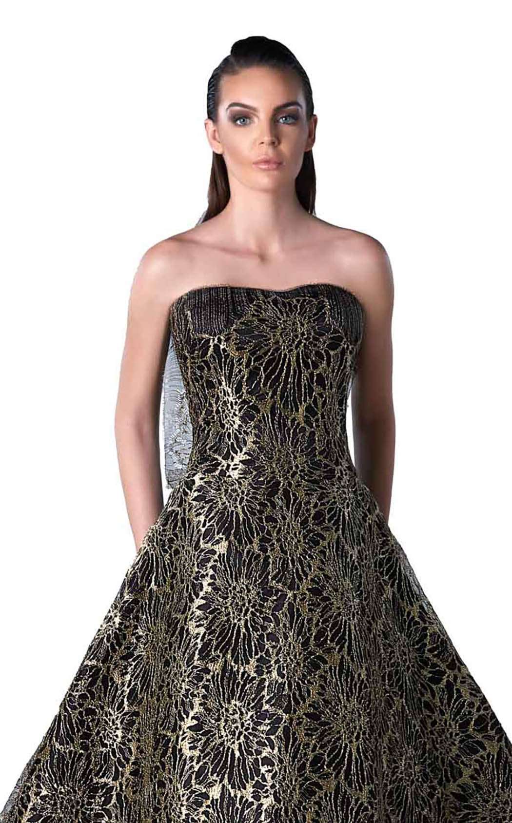 Edward Arsouni Couture FW0447 Dress - Image 2
