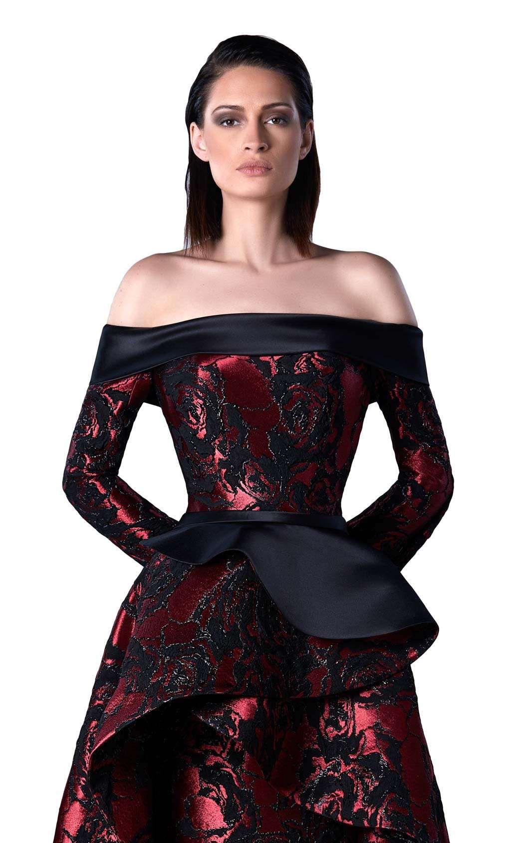Edward Arsouni Couture FW0450 Dress - Image 2