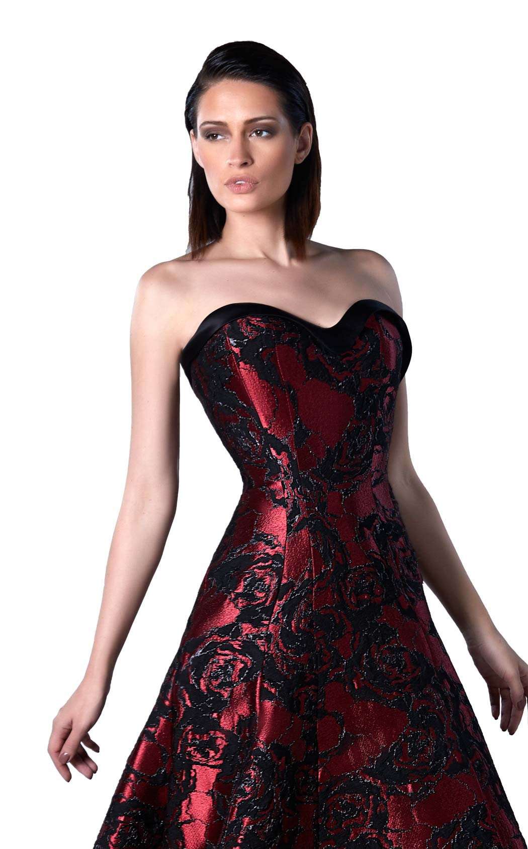 Edward Arsouni Couture FW0452 Dress - Image 2