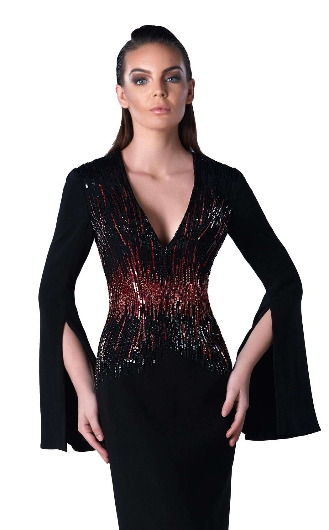 Edward Arsouni Couture FW0455 Dress - Image 2