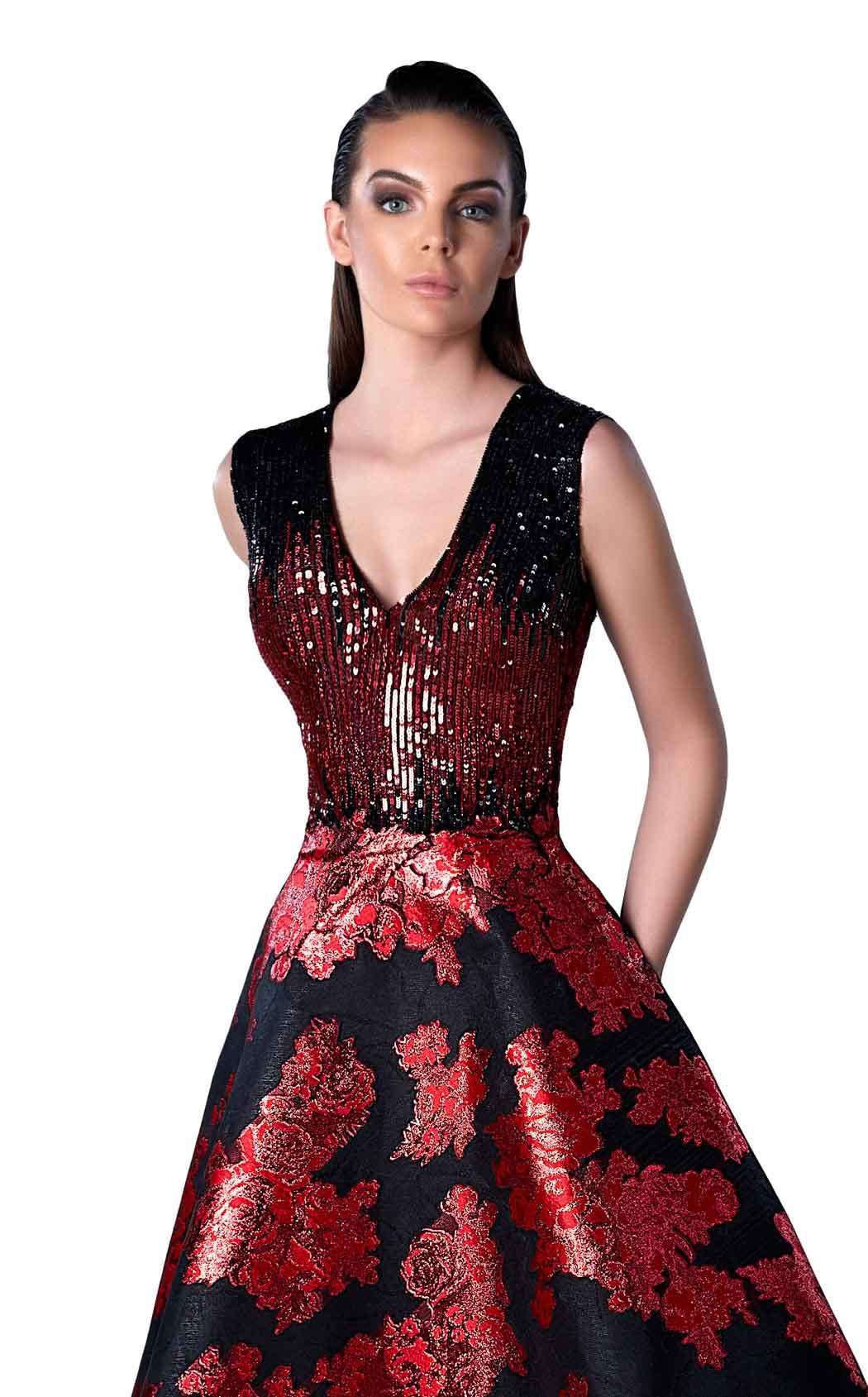 Edward Arsouni Couture FW0459 Dress - Image 2