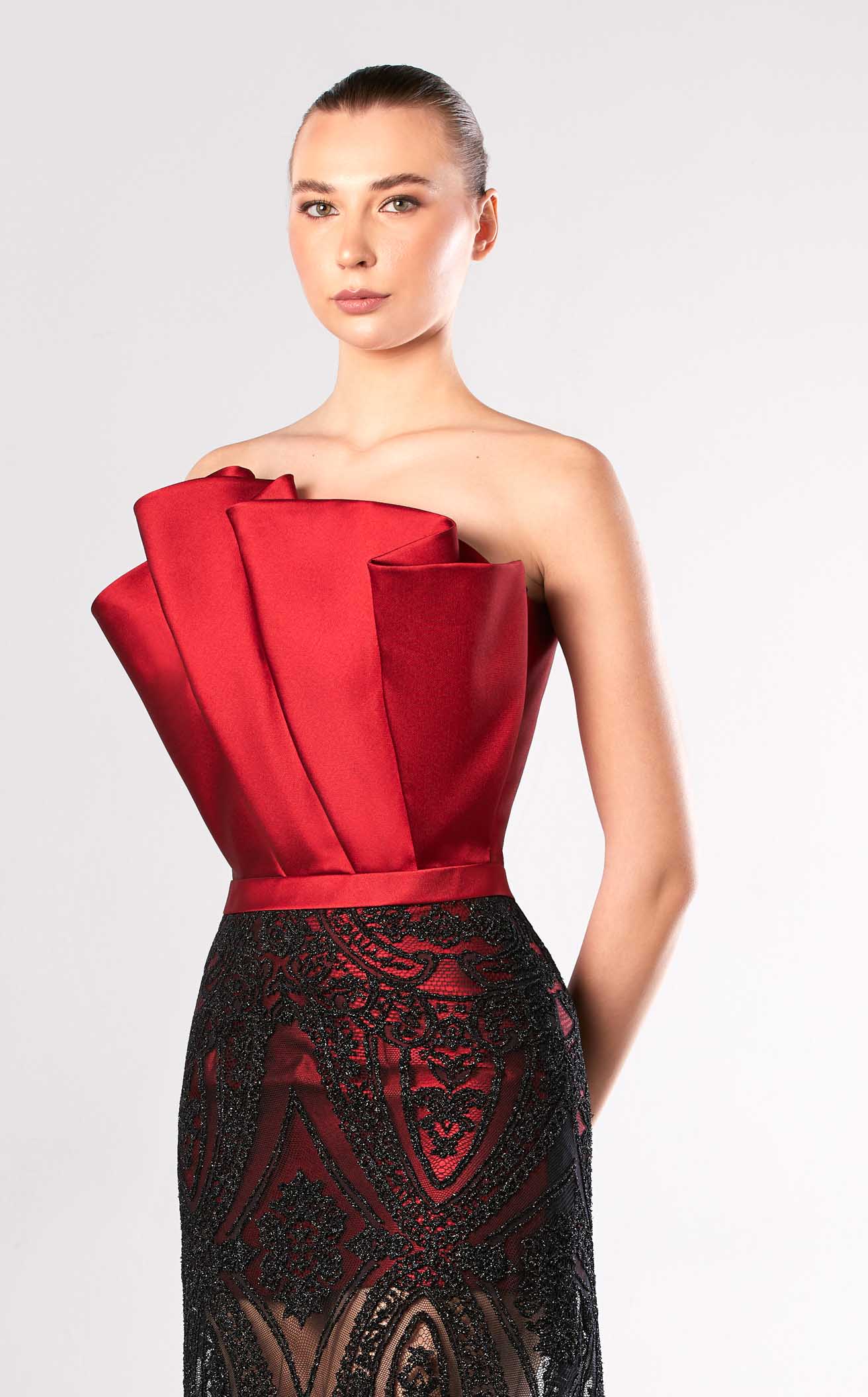 Edward Arsouni Couture FW651 Dress - Image 2