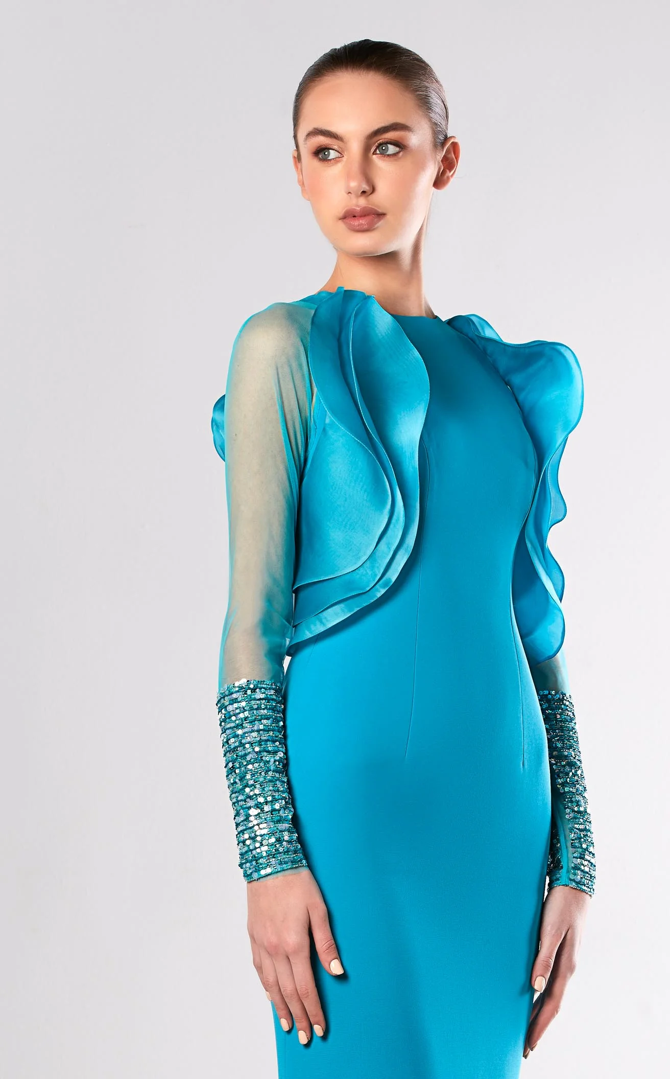 Edward Arsouni Couture FW666 Dress - Image 2