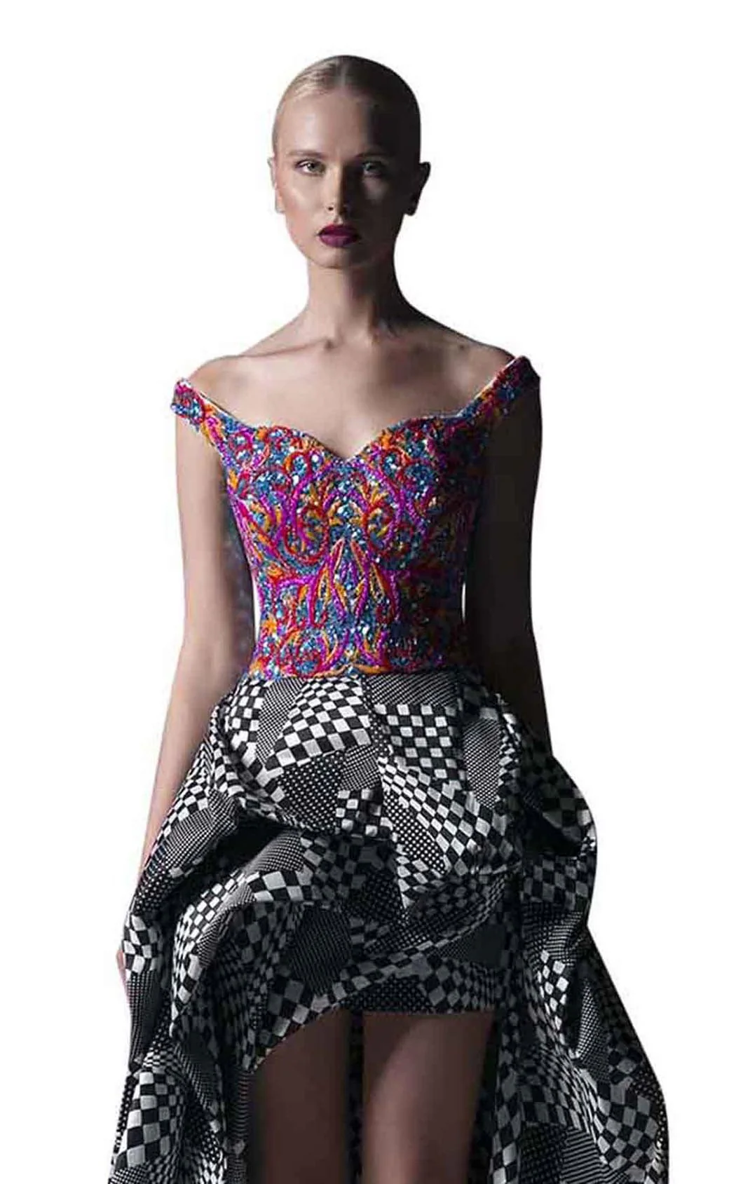 Edward Arsouni Couture SS0331 Dress - Image 2