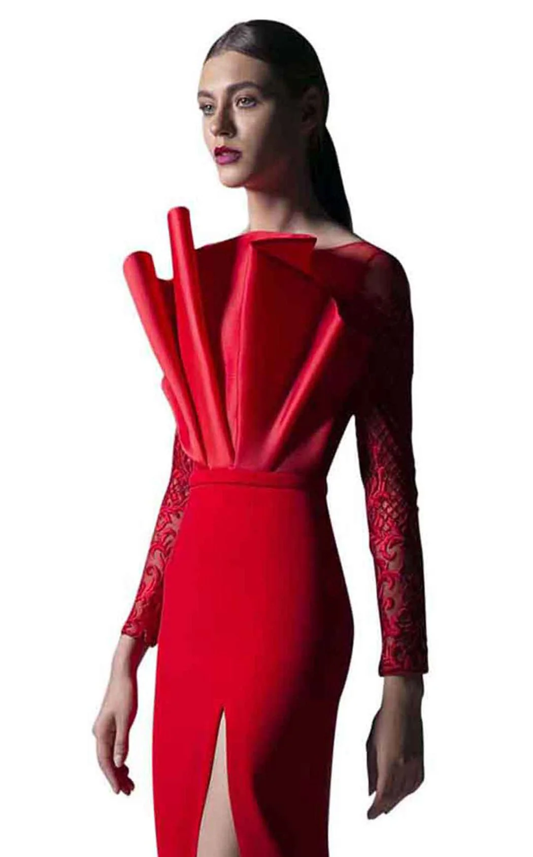 Edward Arsouni Couture SS0348 Dress - Image 2