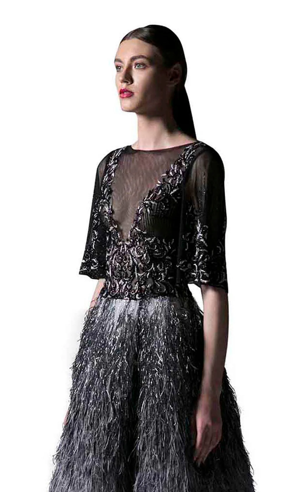 Edward Arsouni Couture SS0393 Dress - Image 2