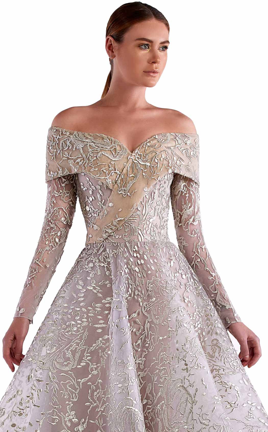 Edward Arsouni Couture SS0464 Dress - Image 2