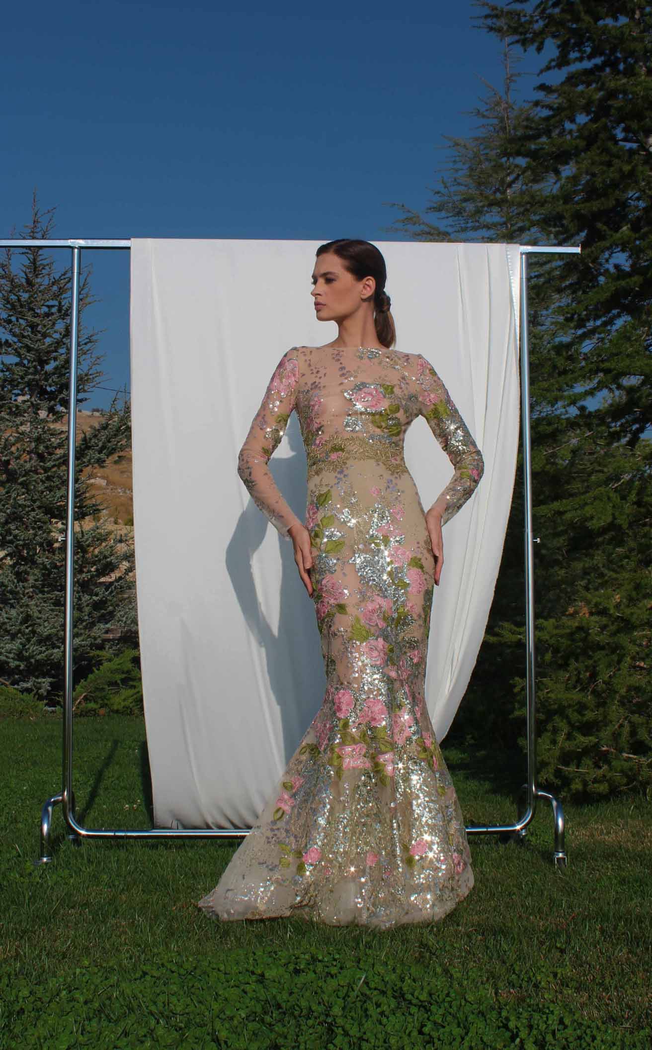 Edward Arsouni Couture SS595 Dress - Image 2