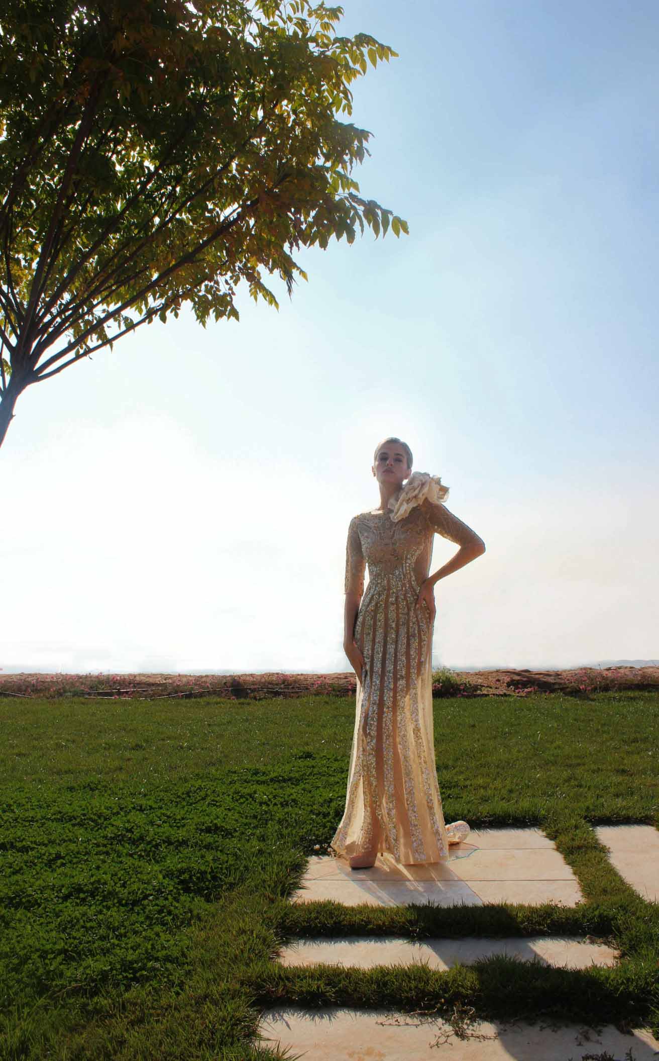 Edward Arsouni Couture SS612 Dress - Image 2