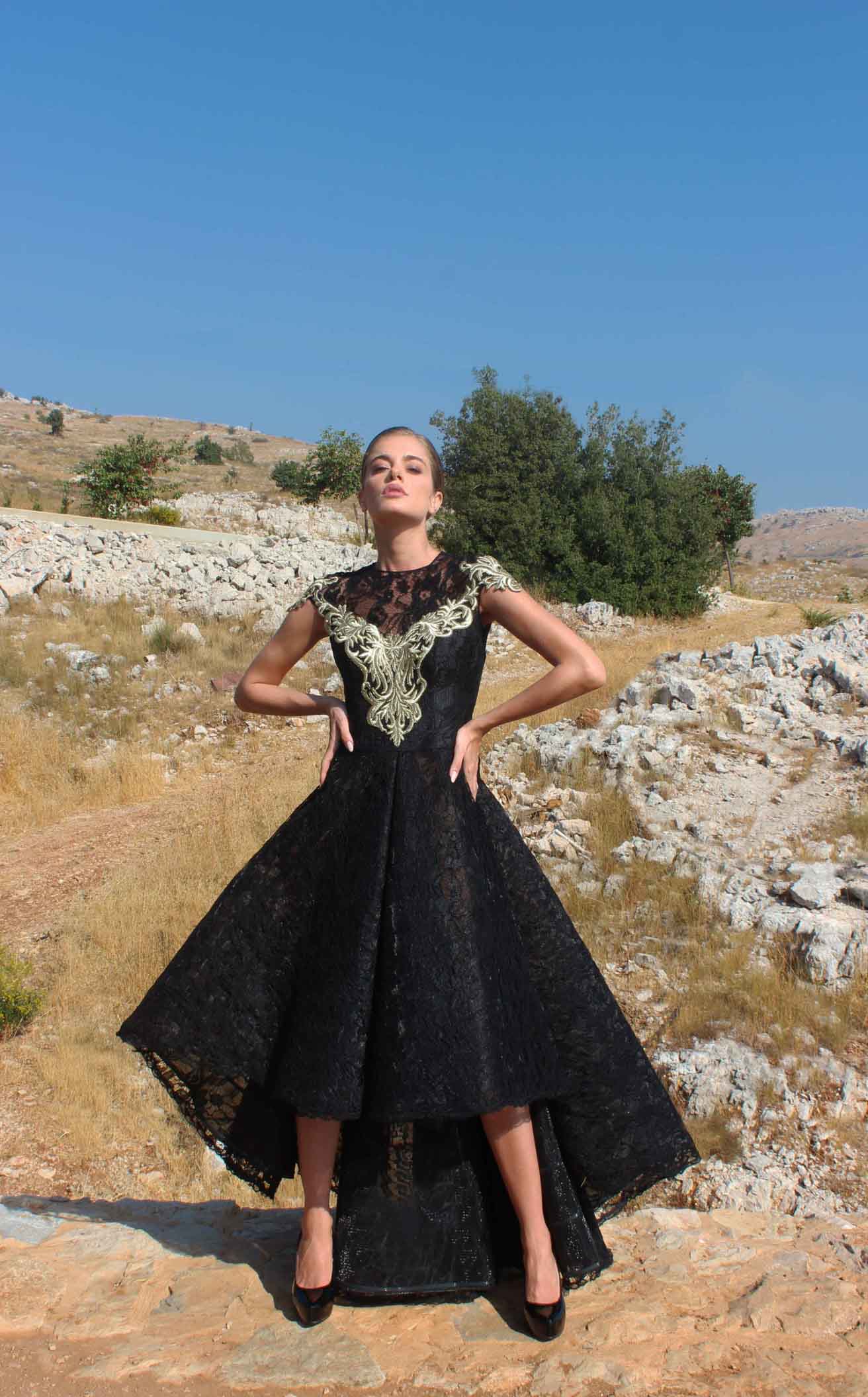 Edward Arsouni Couture SS614 Dress - Image 2