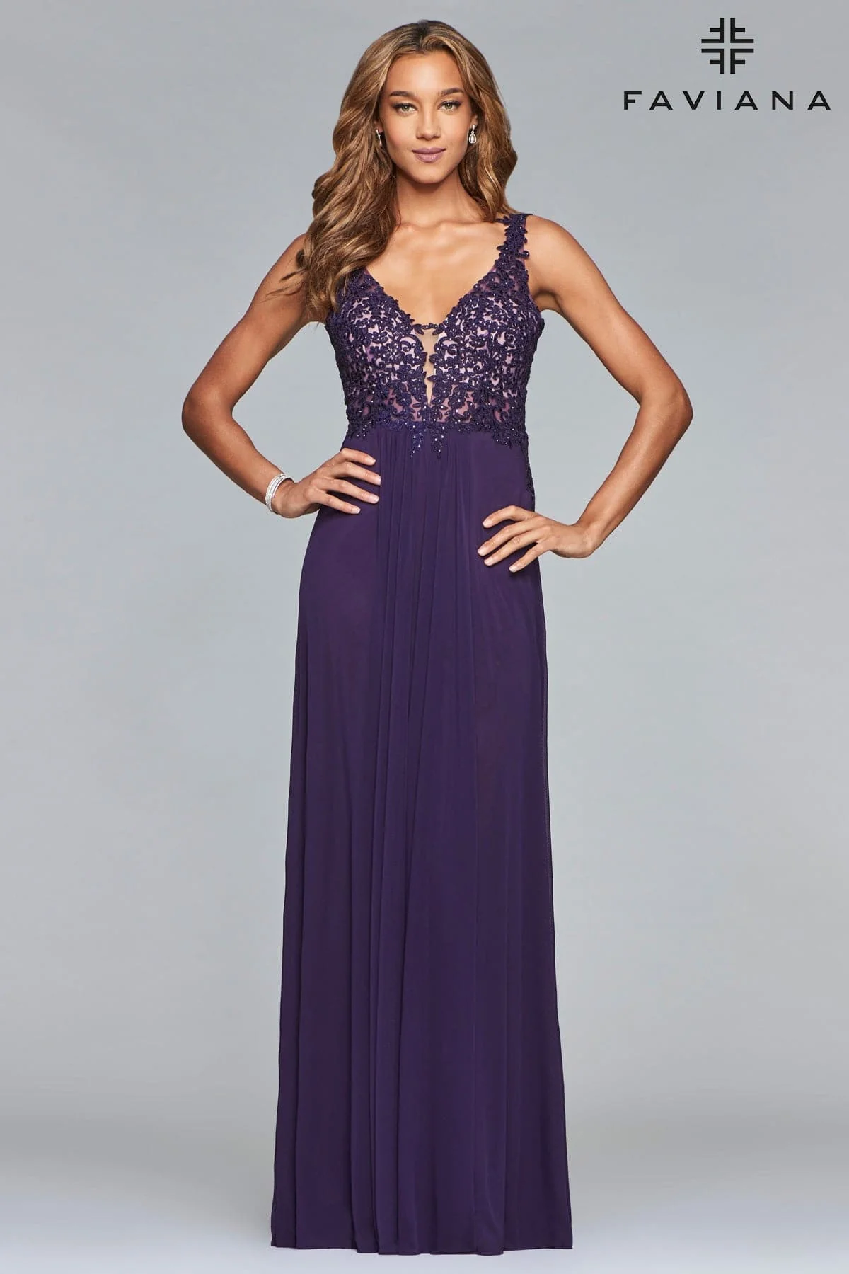 Faviana 8000CL Dress - Image 11