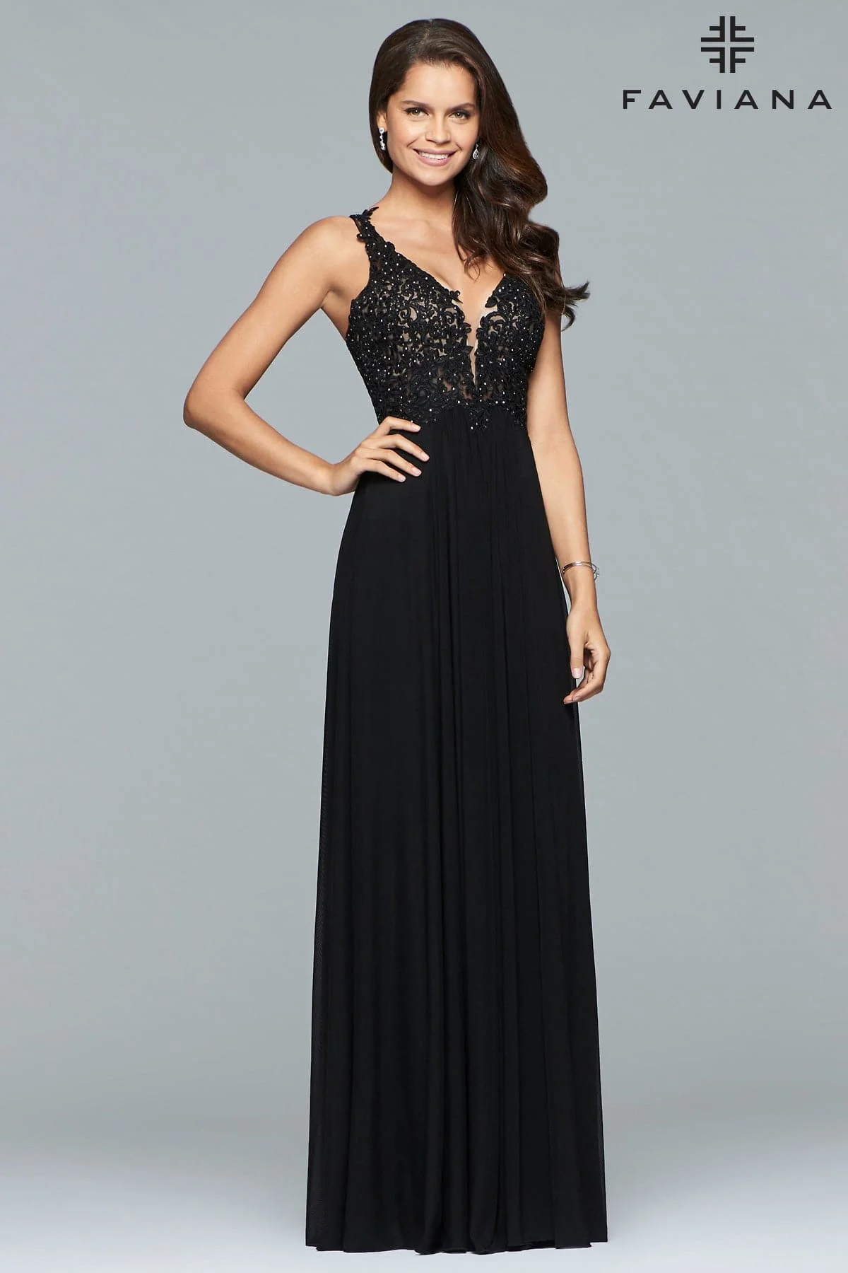 Faviana 8000CL Dress - Image 5