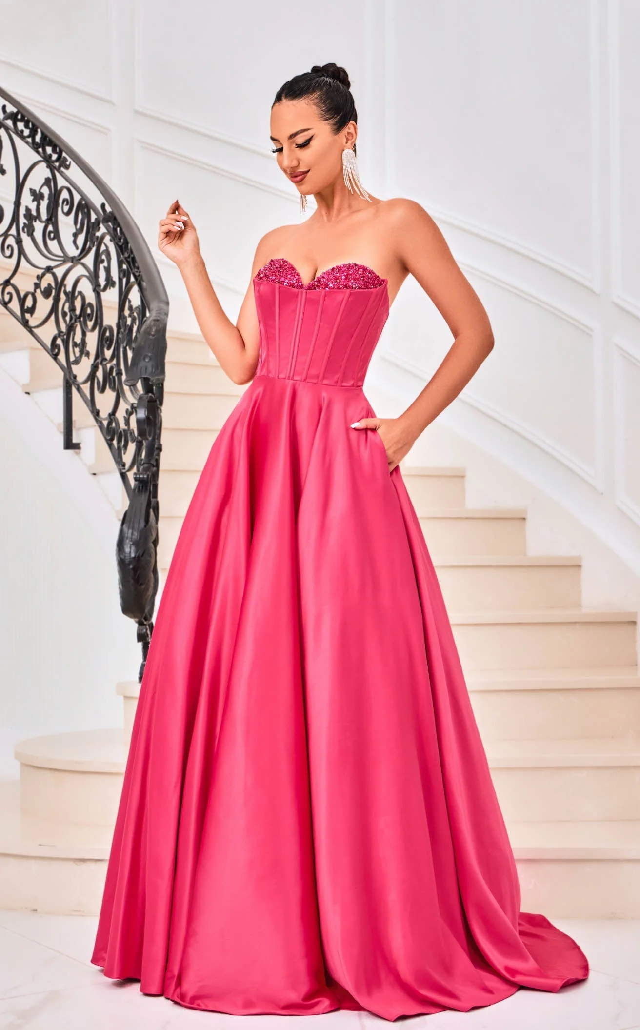 Jadore J24006 Dress - Image 3