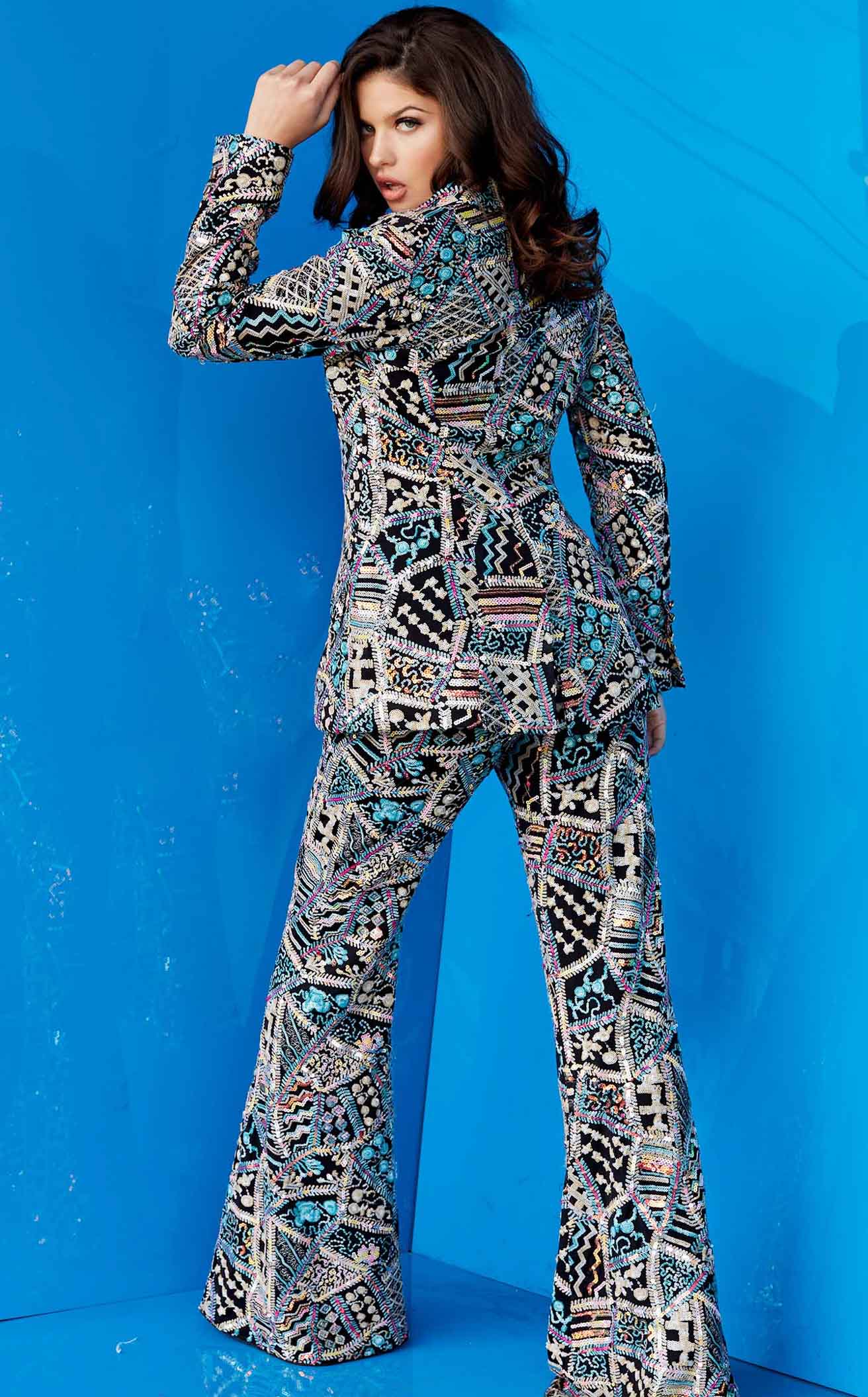 Jovani 09816CL Jumpsuit - Image 3