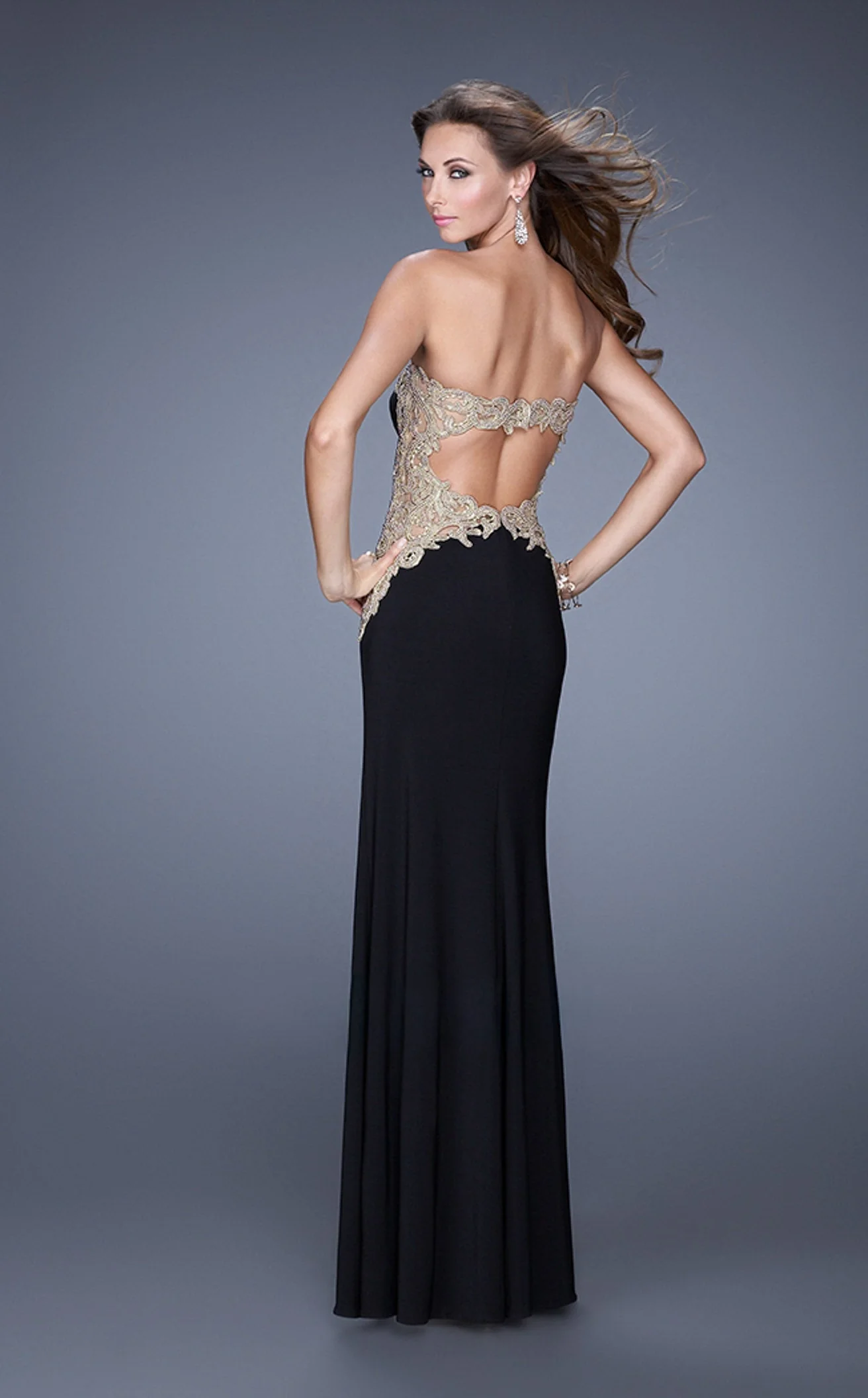 La Femme 20855 Dress - Image 2