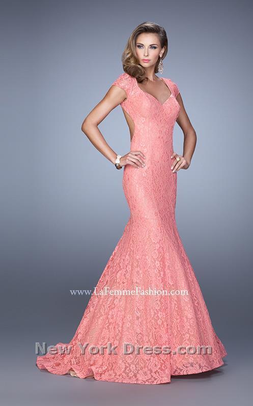 La Femme 21509CL Dress - Image 3