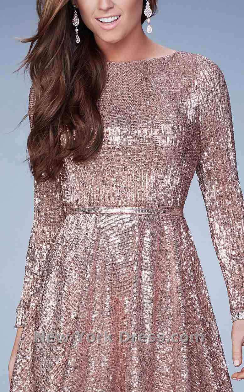 La Femme 23321 Dress - Image 2