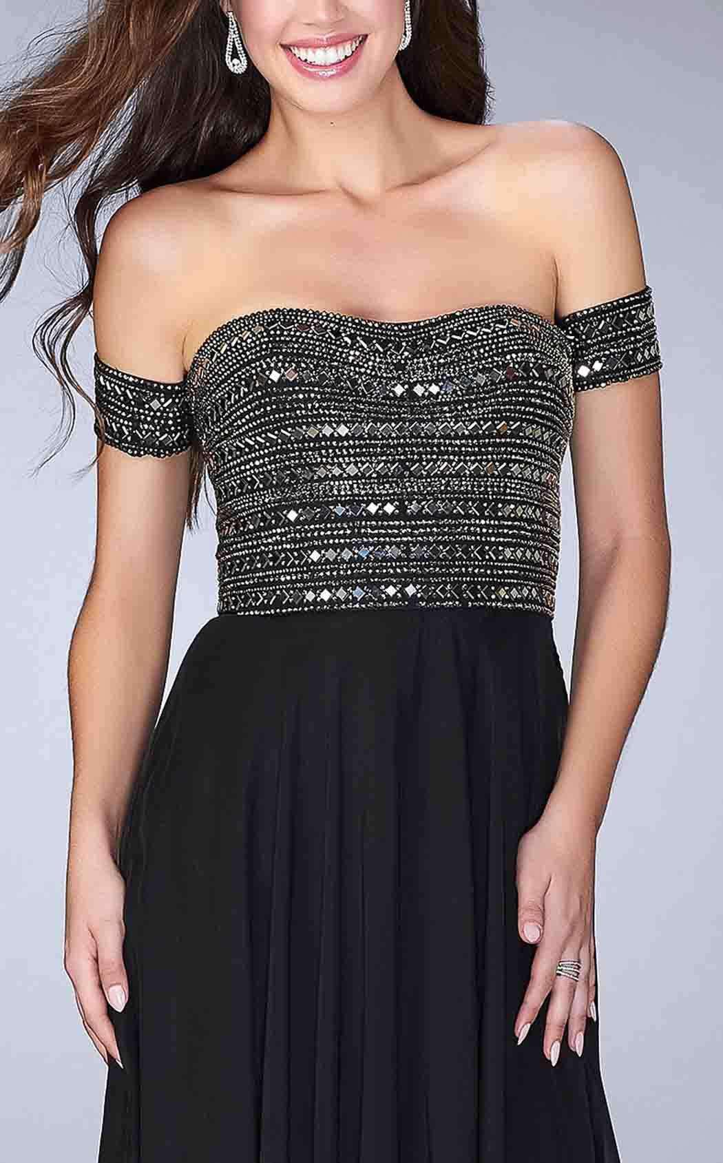 La Femme 23644 Dress - Image 3