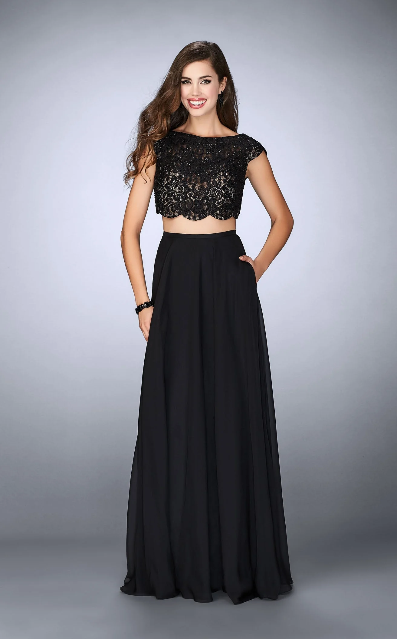 La Femme 23922 Dress - Image 2