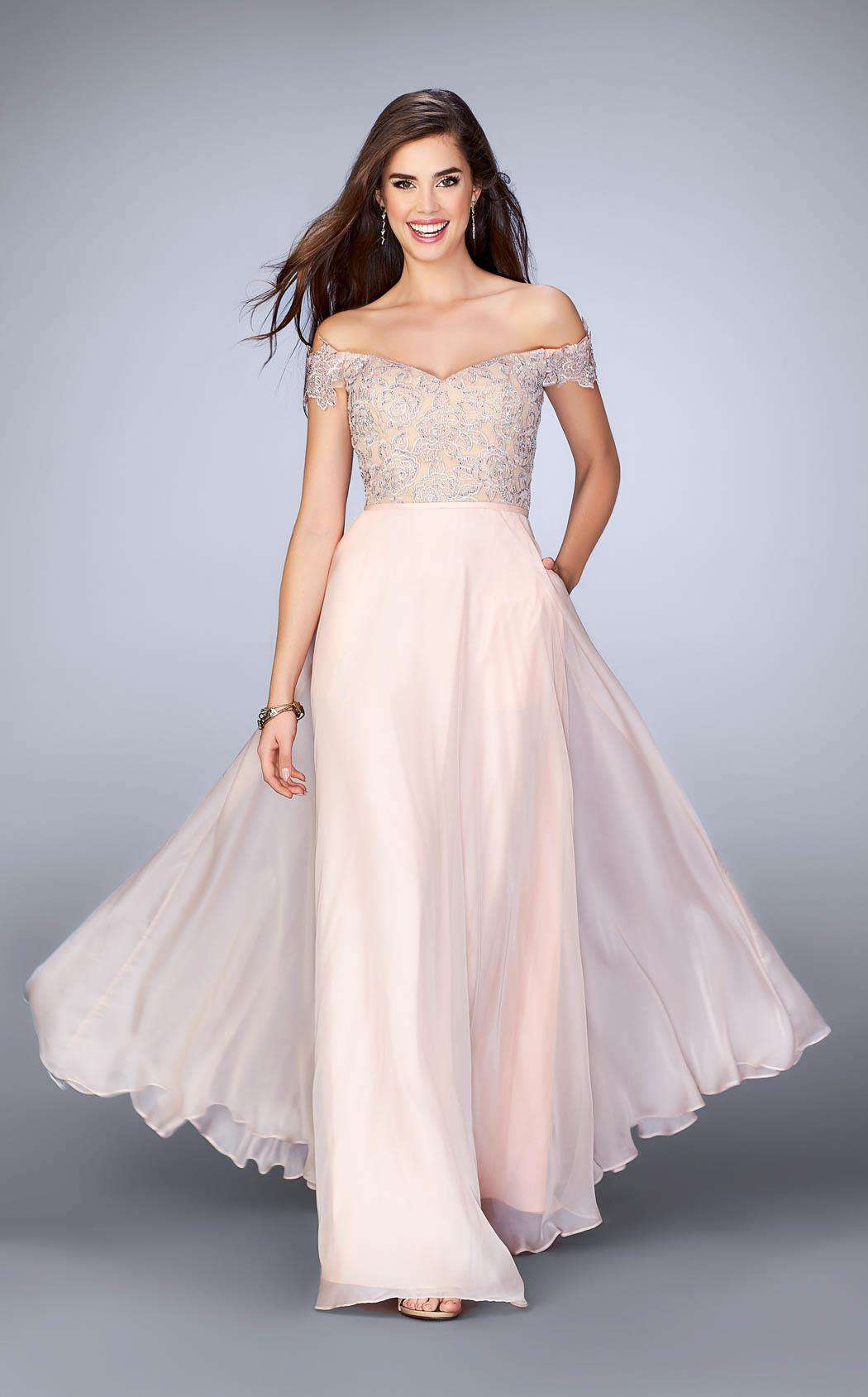 La Femme 24001 Dress - Image 2