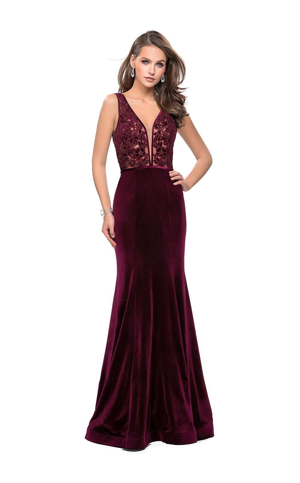 La Femme 25824CL Dress