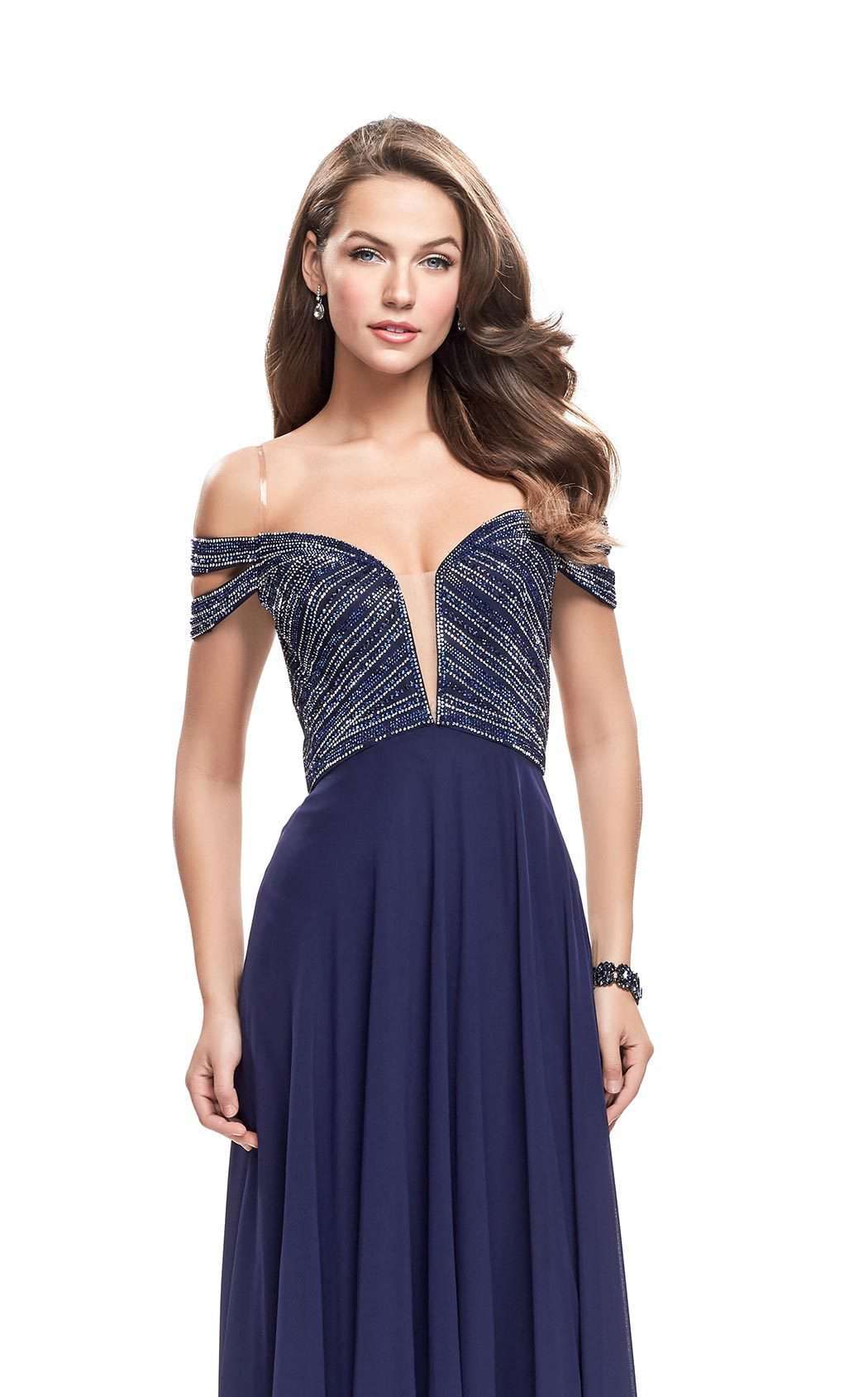 La Femme 26059CL Dress - Image 2