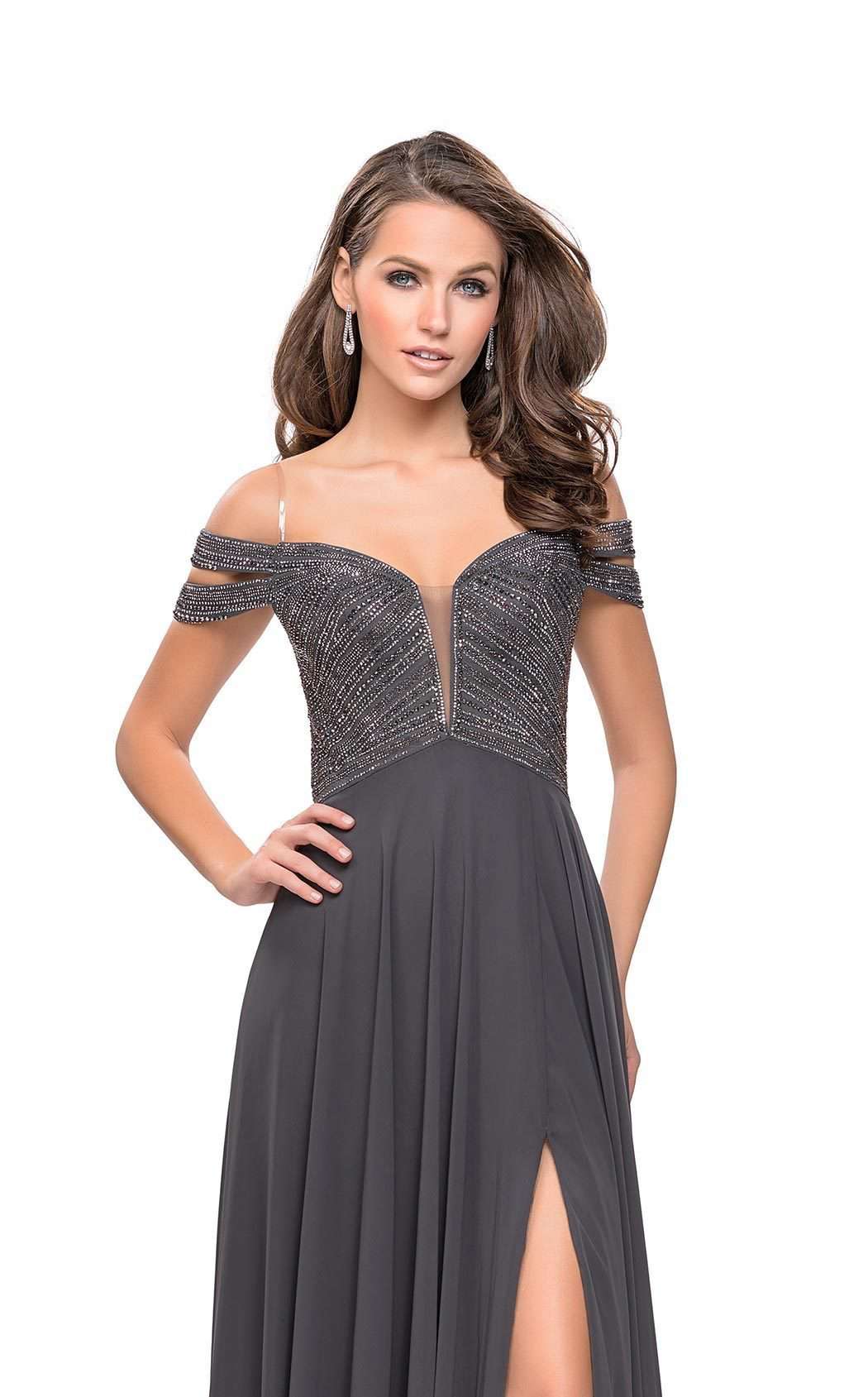 La Femme 26059CL Dress - Image 4
