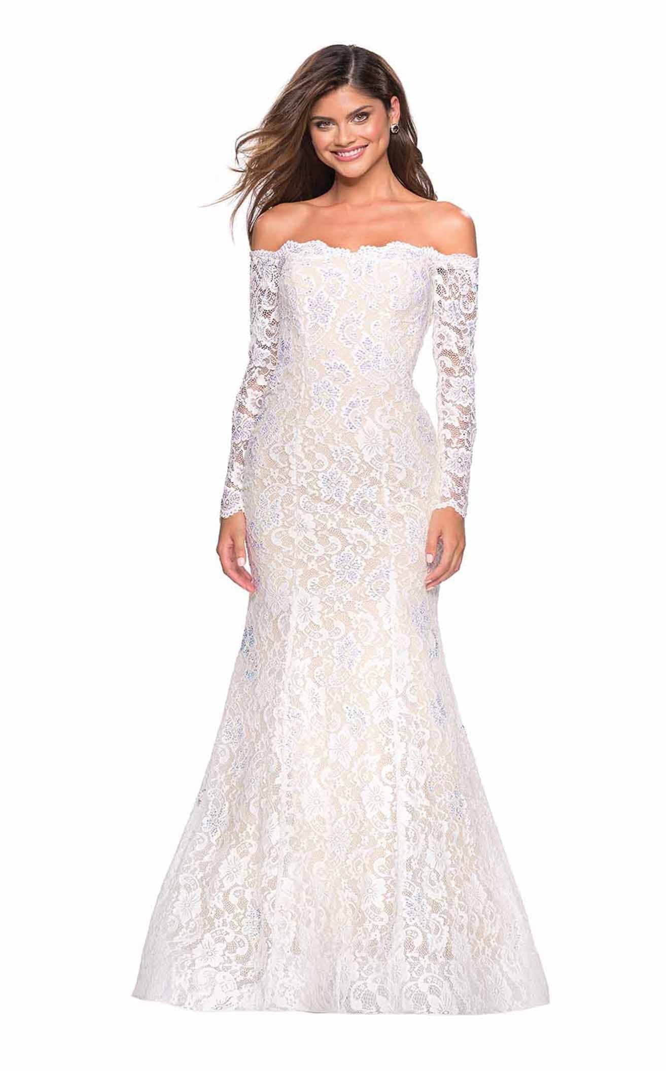 La Femme 26393CL Dress - Image 3