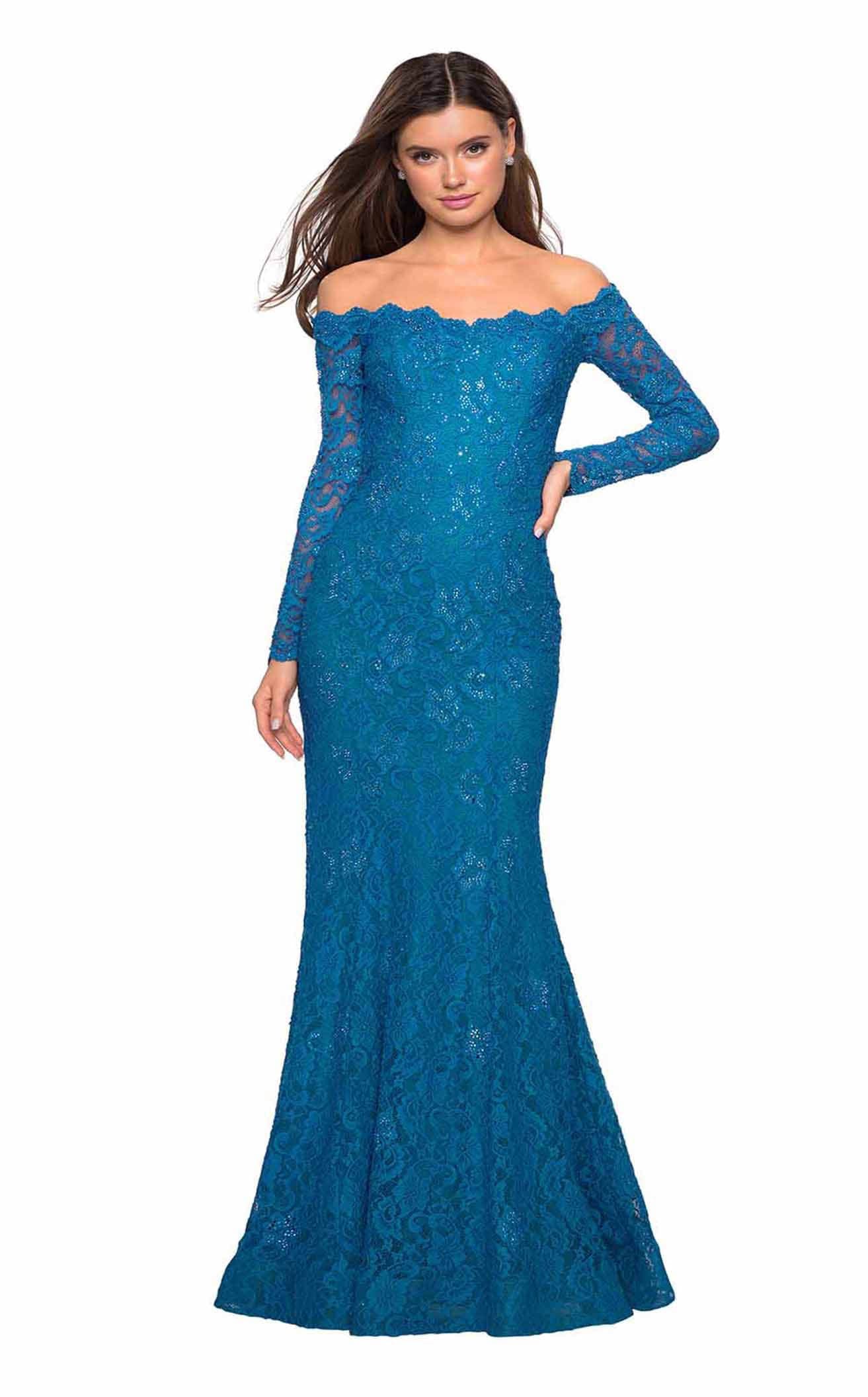 La Femme 26393CL Dress - Image 4