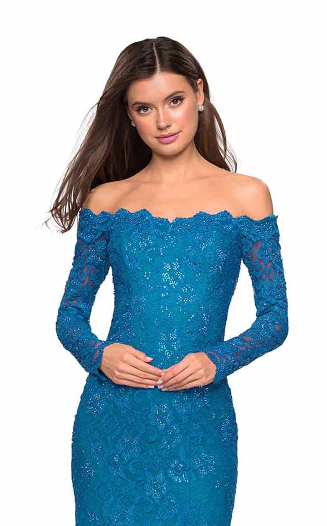 La Femme 26393CL Dress - Image 7