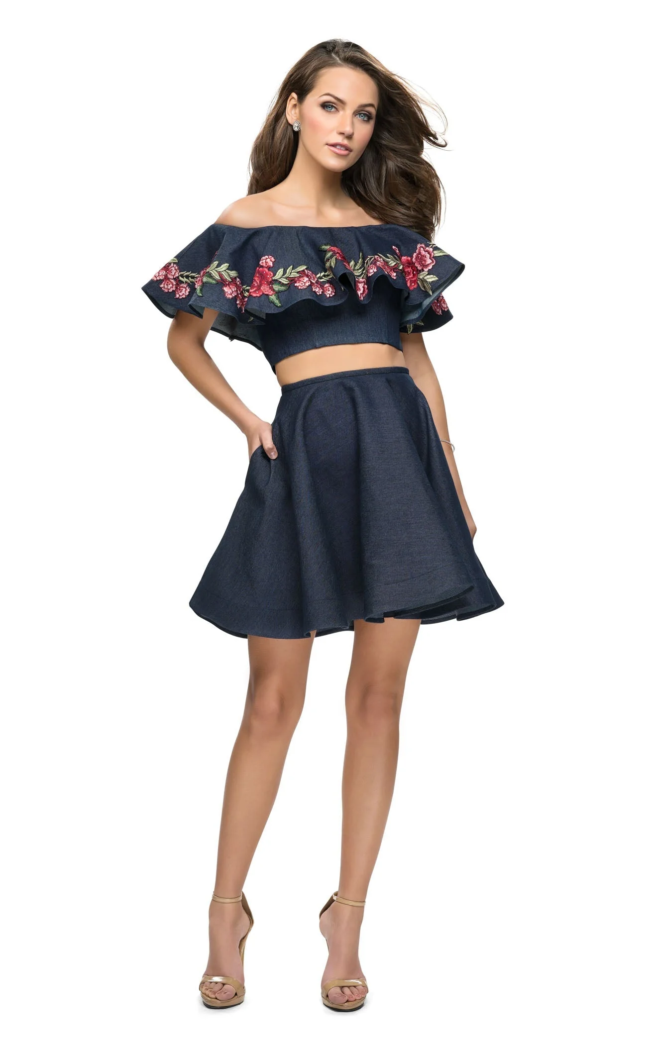 La Femme 26627 Dress - Image 2