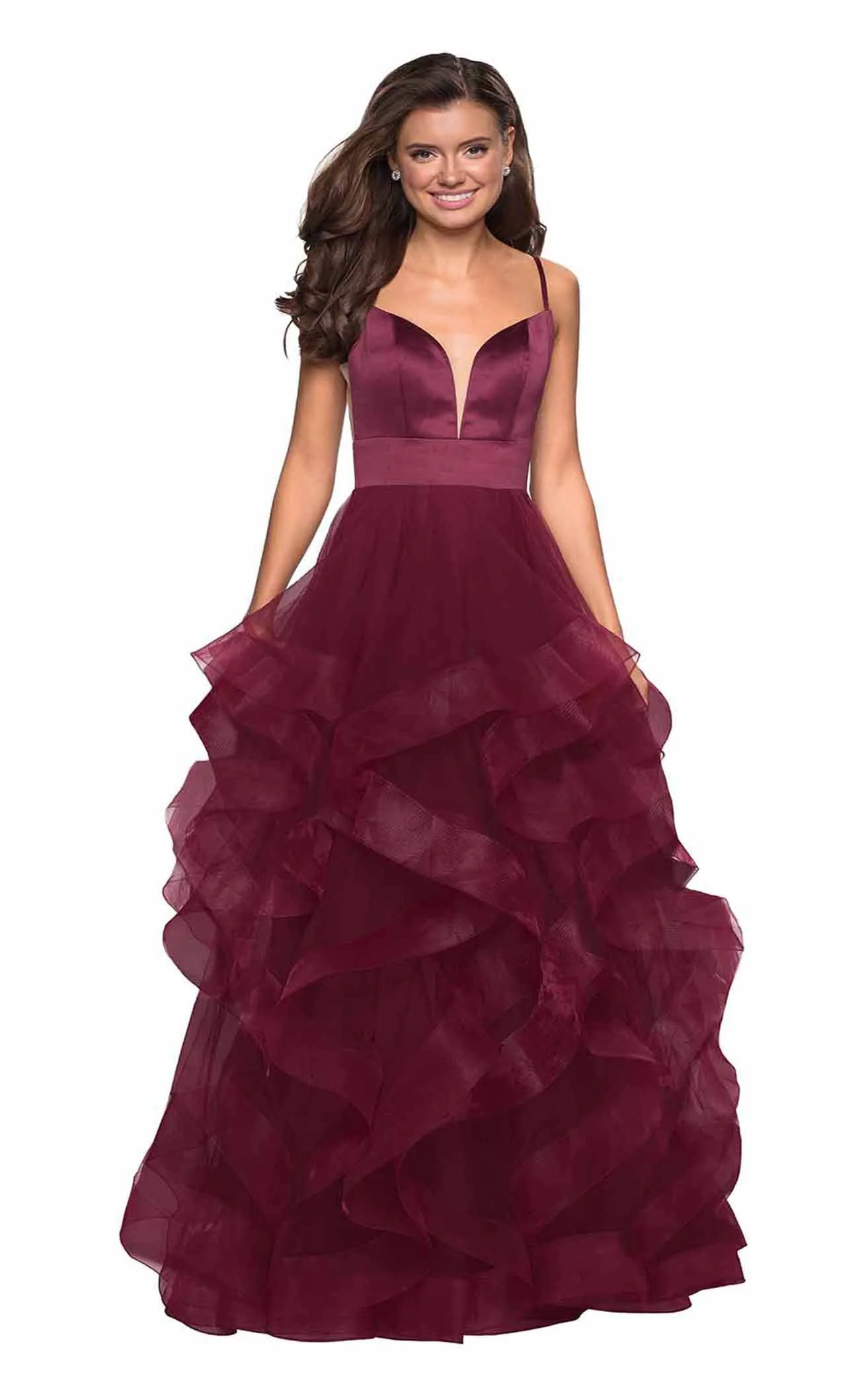 La Femme 27024 Dress - Image 2