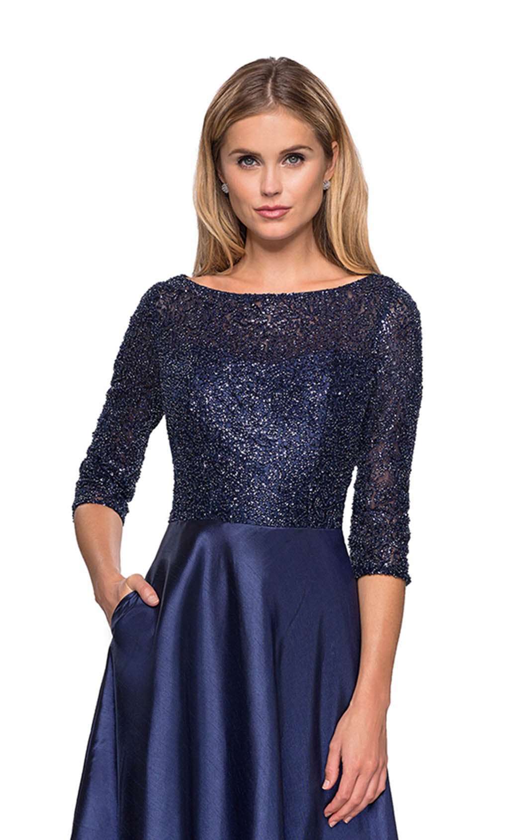 La Femme 27077 Dress - Image 3