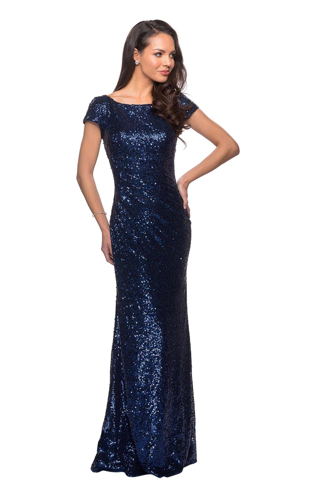 La Femme 27079 Dress - Image 3