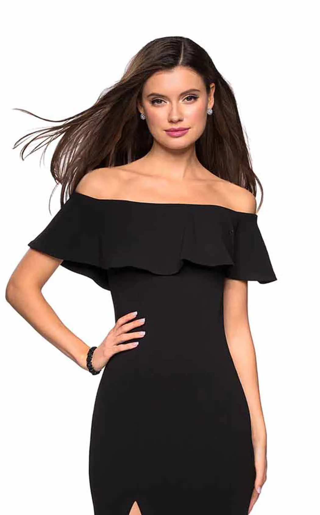 La Femme 27096CL Dress - Image 6