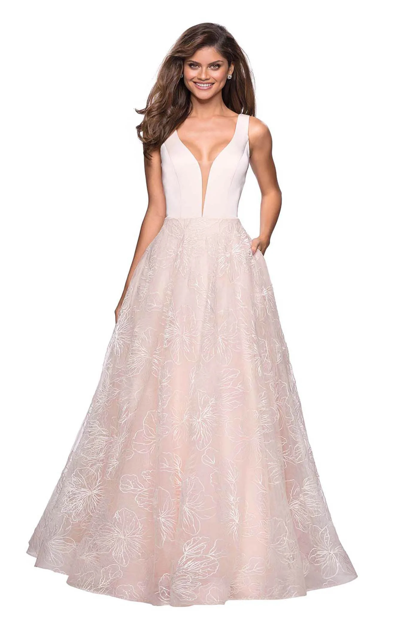 La Femme 27325CL Dress - Image 2