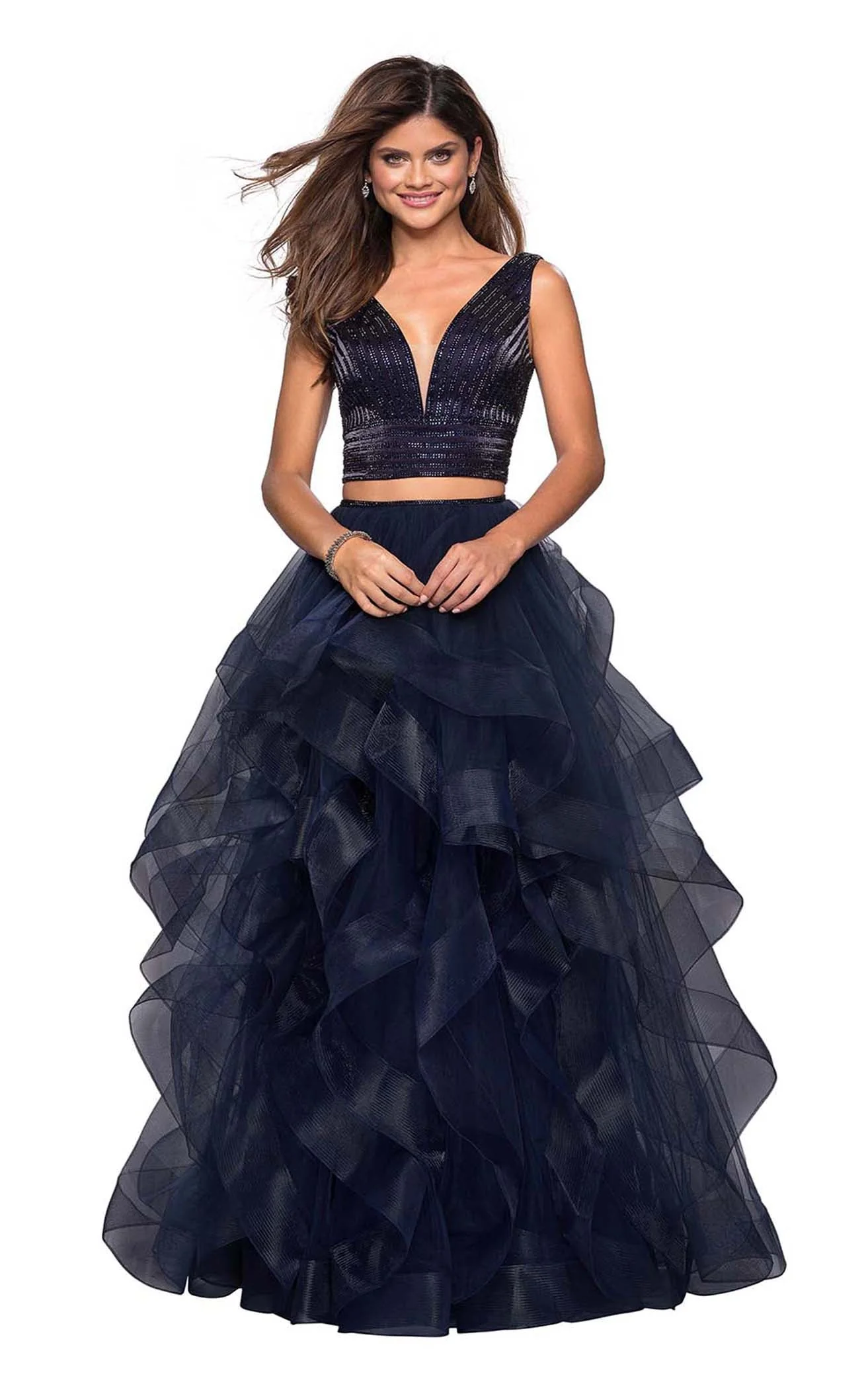 La Femme 27445CL Dress - Image 3