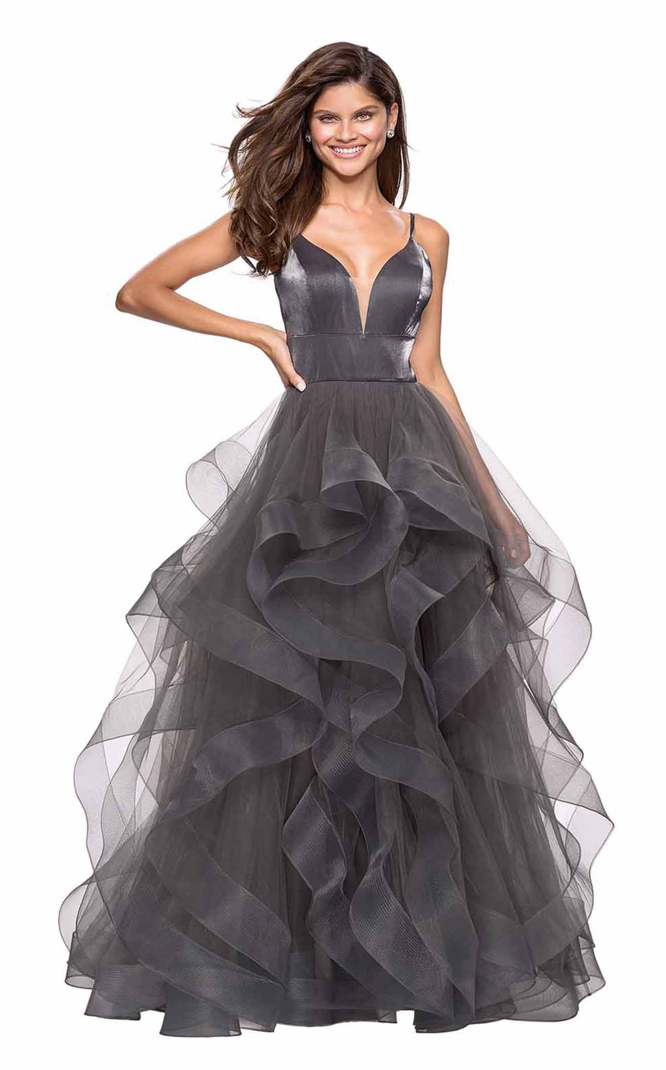 La Femme 27502 Dress - Image 3