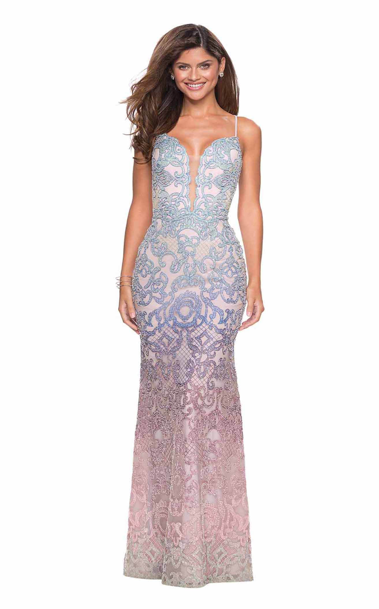 La Femme 27609 Dress - Image 3