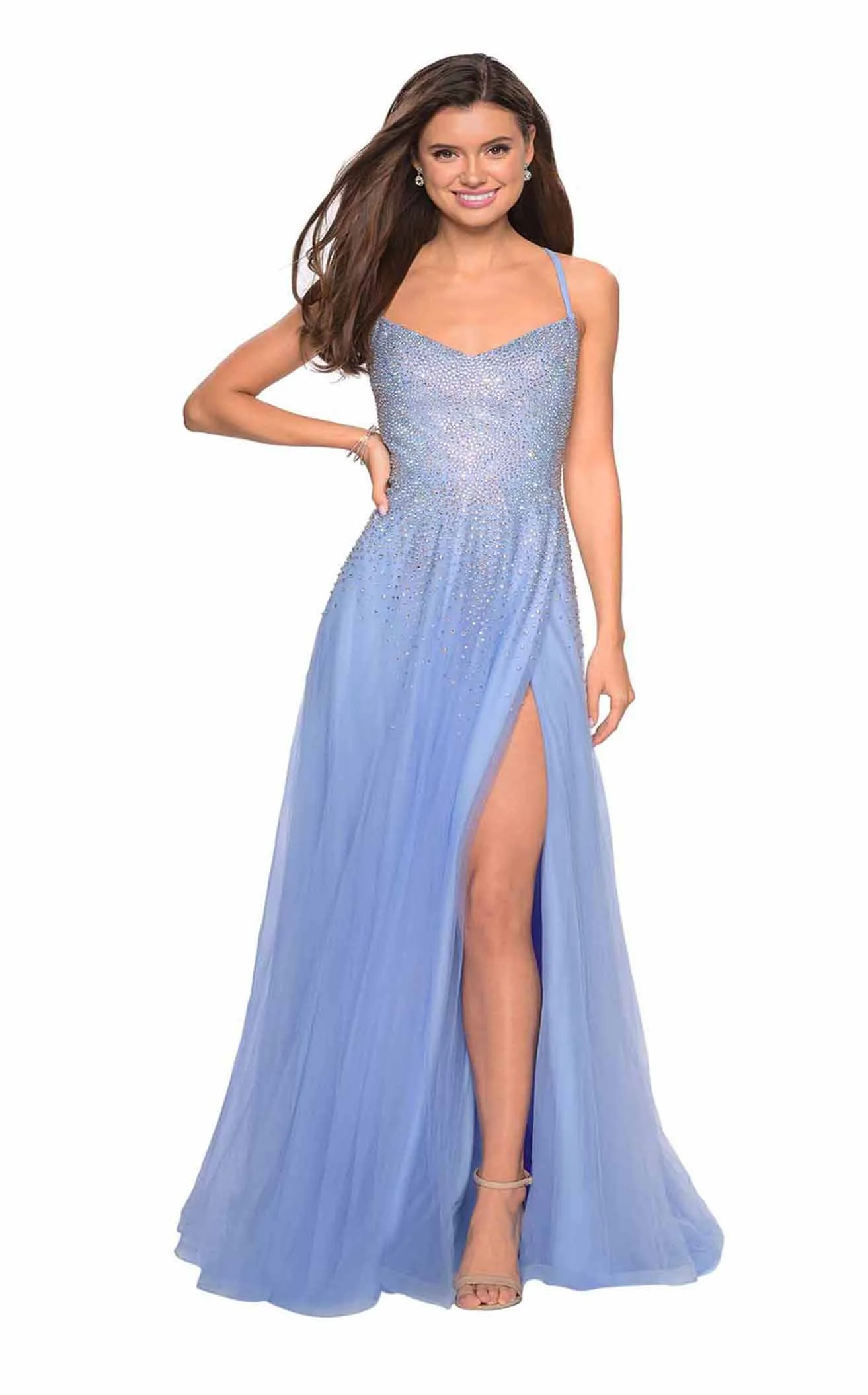 La Femme 27750 Dress - Image 3