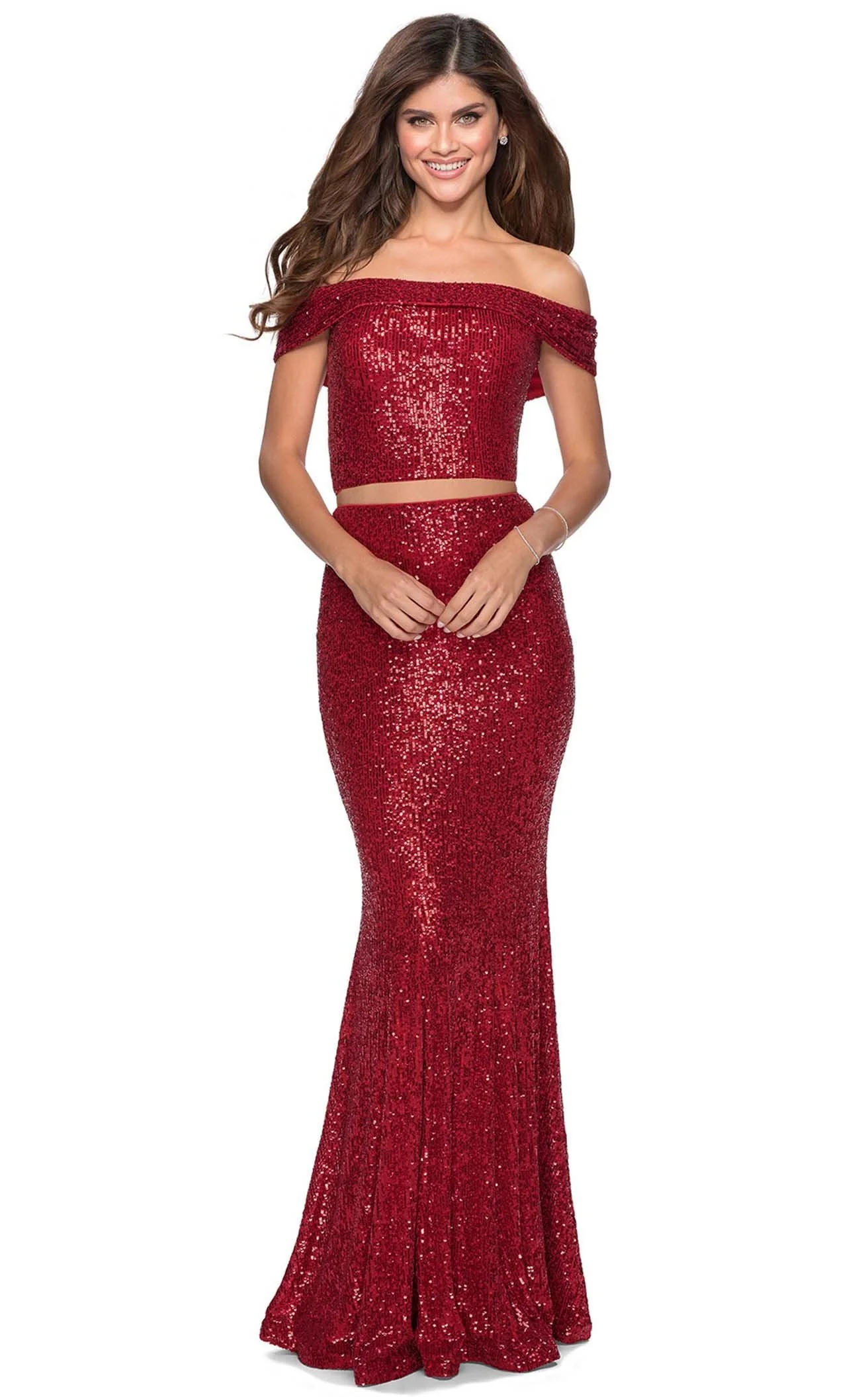 La Femme 28425 Dress - Image 2