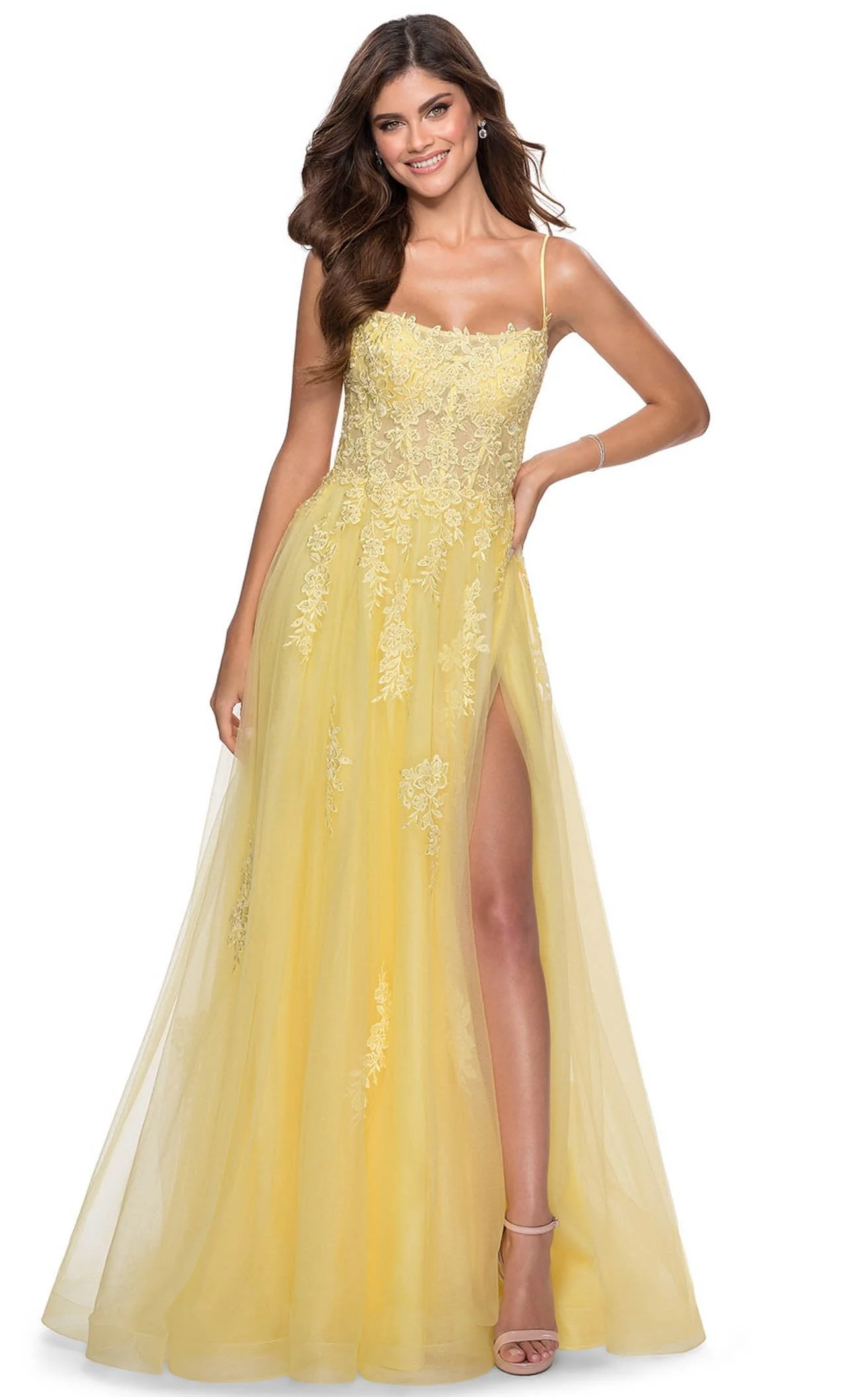 La Femme 28470CL Dress - Image 3