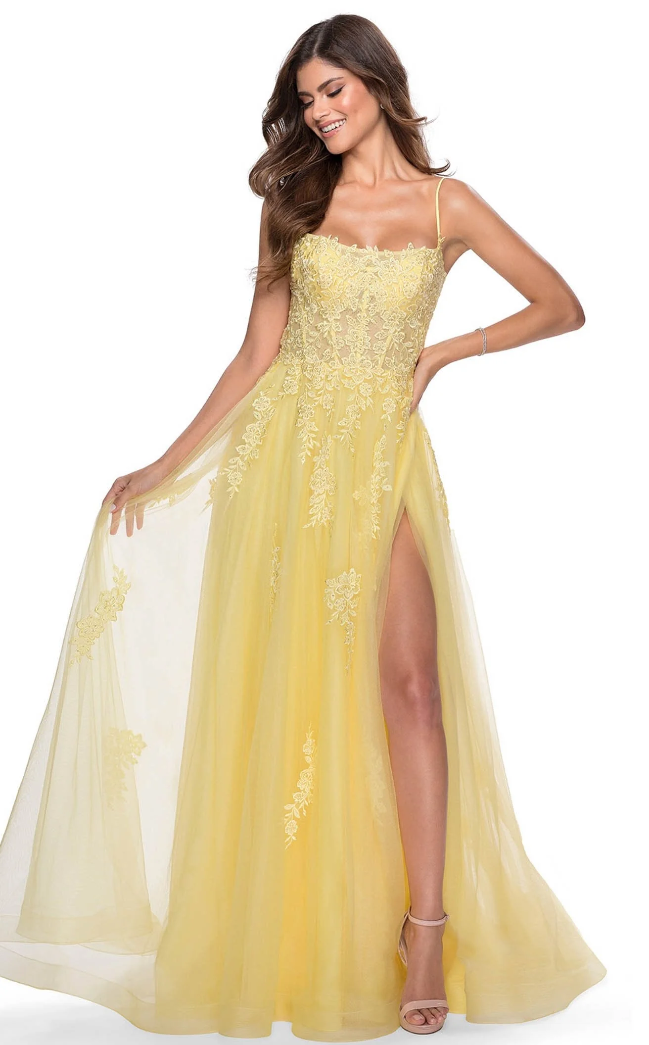 La Femme 28470CL Dress - Image 5