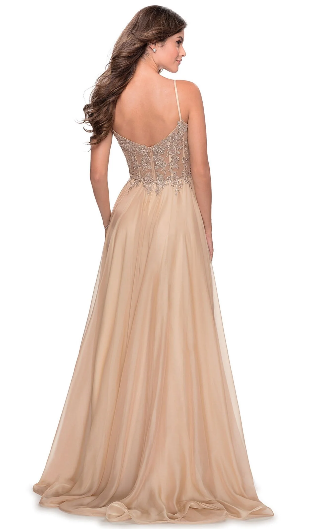 La Femme 28543CL Dress - Image 4