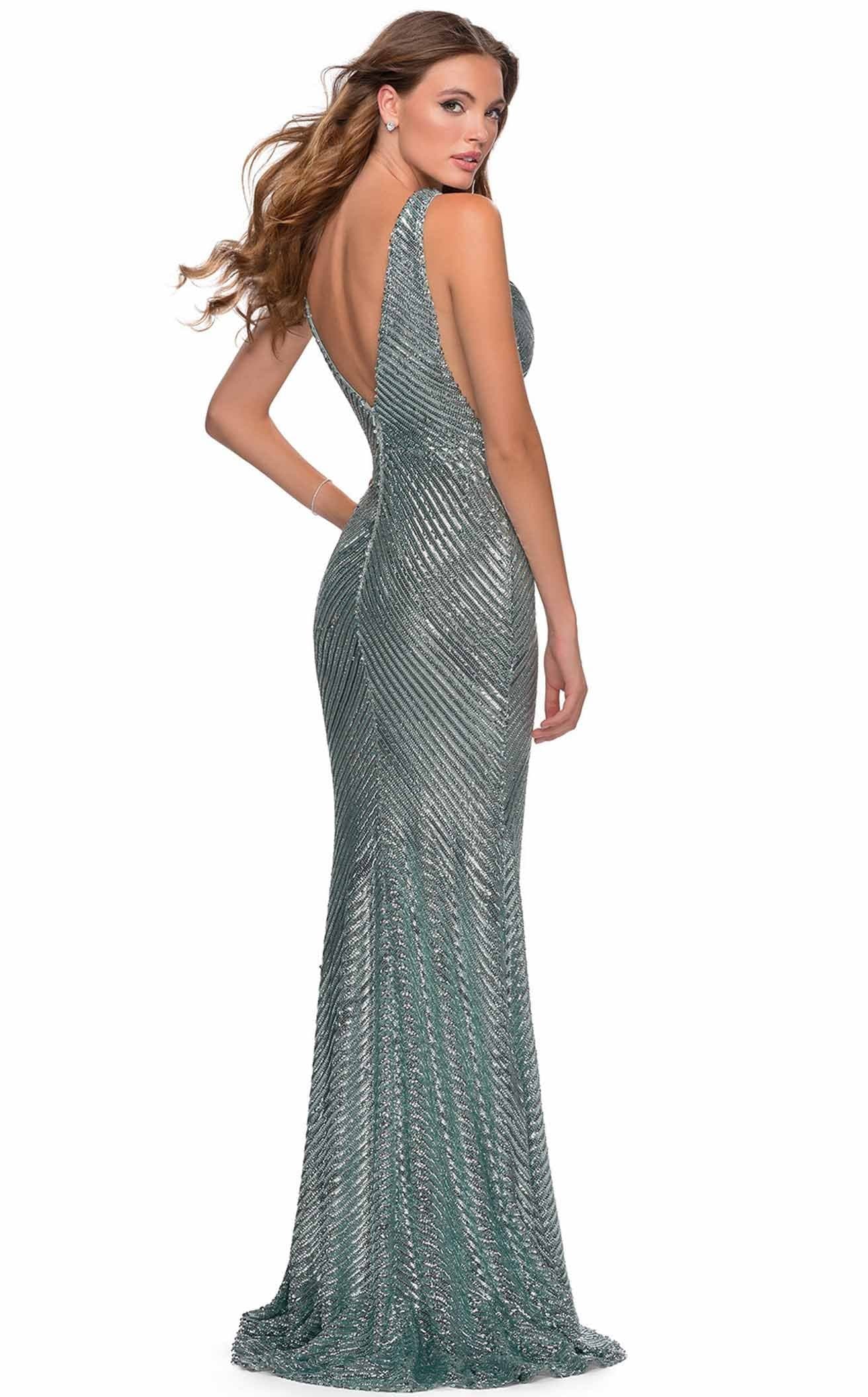 La Femme 28570CL Dress - Image 3