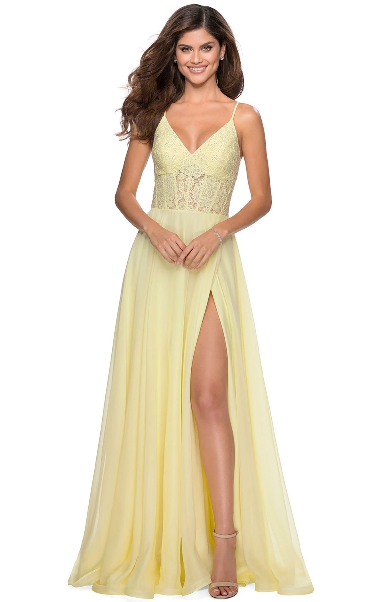 La Femme 28664CL Dress - Image 3