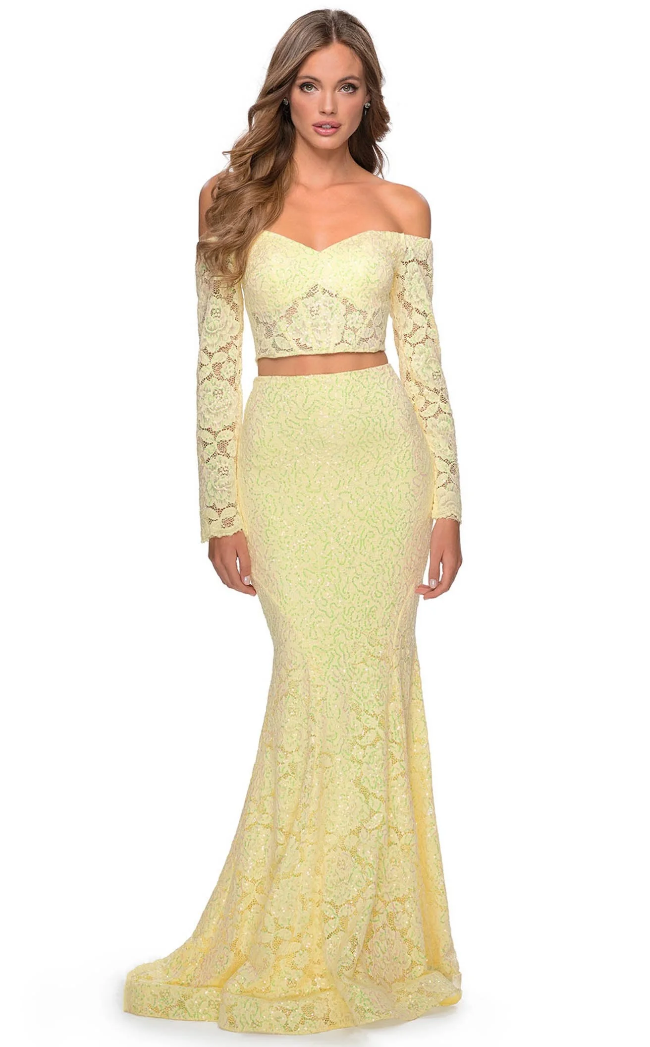 La Femme 28666CL Dress - Image 2
