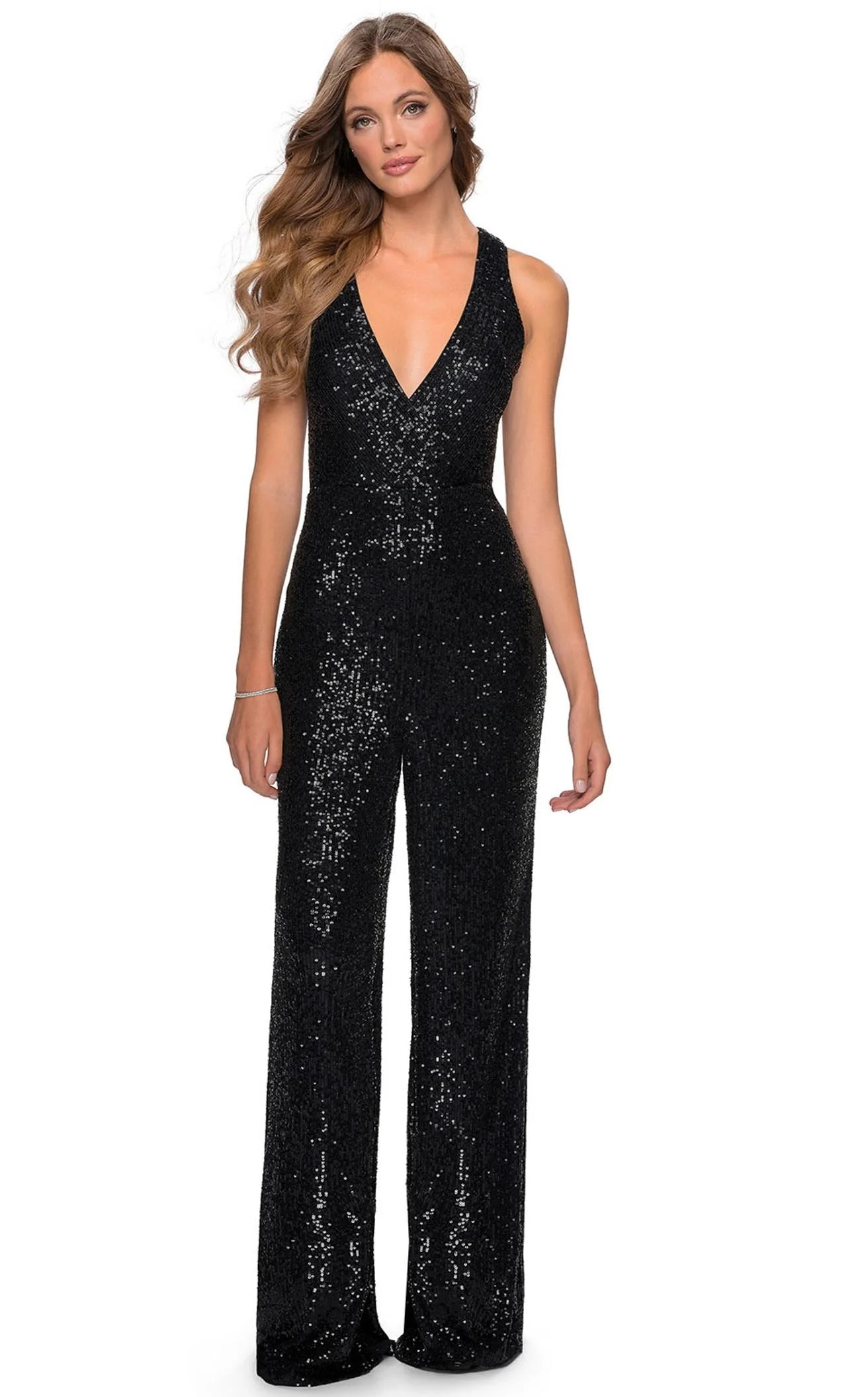 La Femme 28719CL Jumpsuit - Image 4